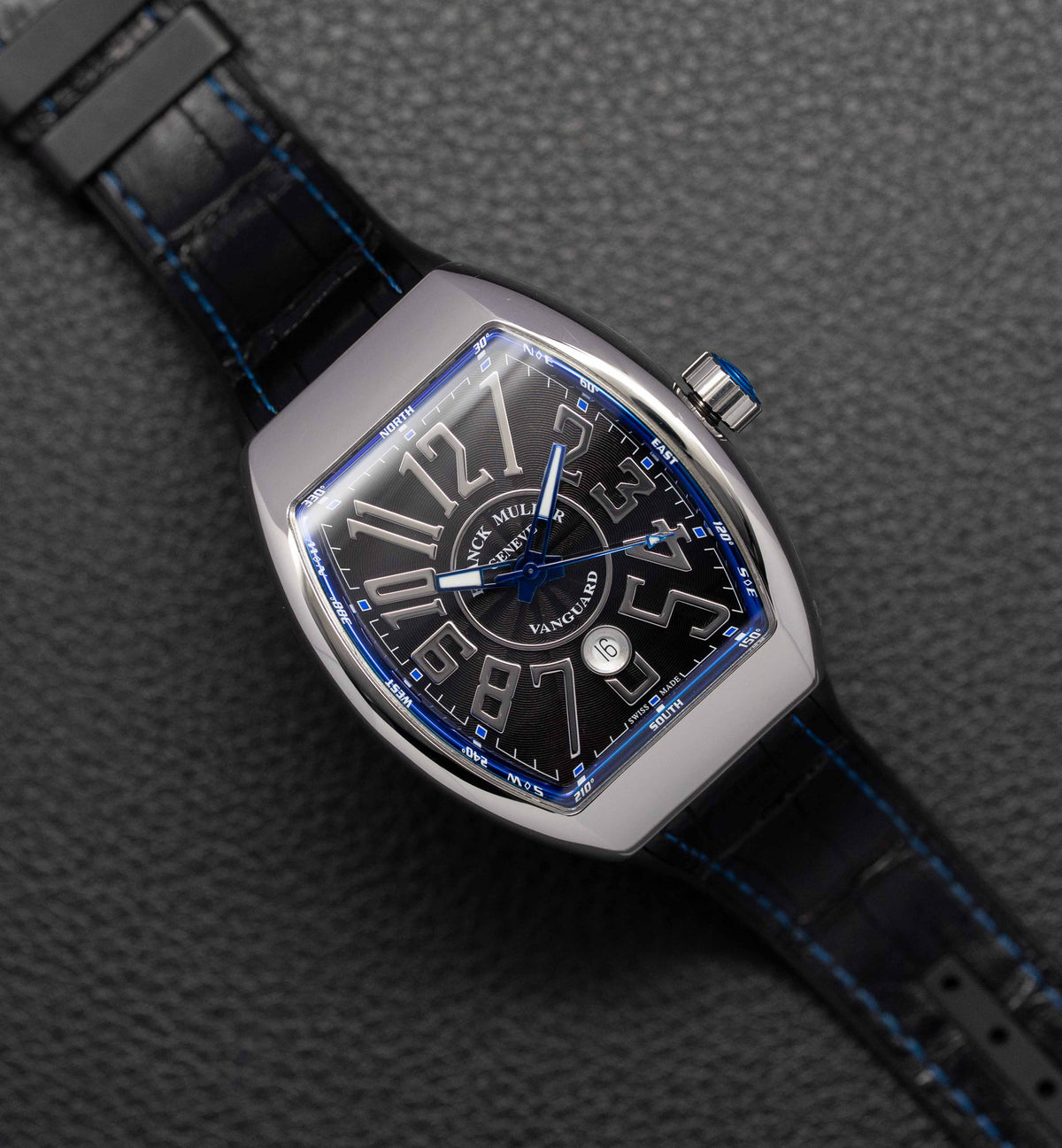 Franck Muller Vanguard V45SCDT Fullset 2016 Box+Papers