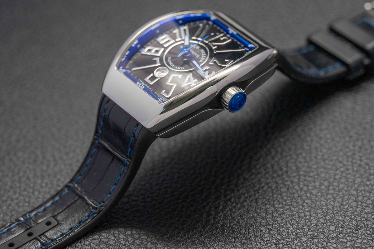Franck Muller Vanguard V45SCDT Fullset 2016 Box+Papers