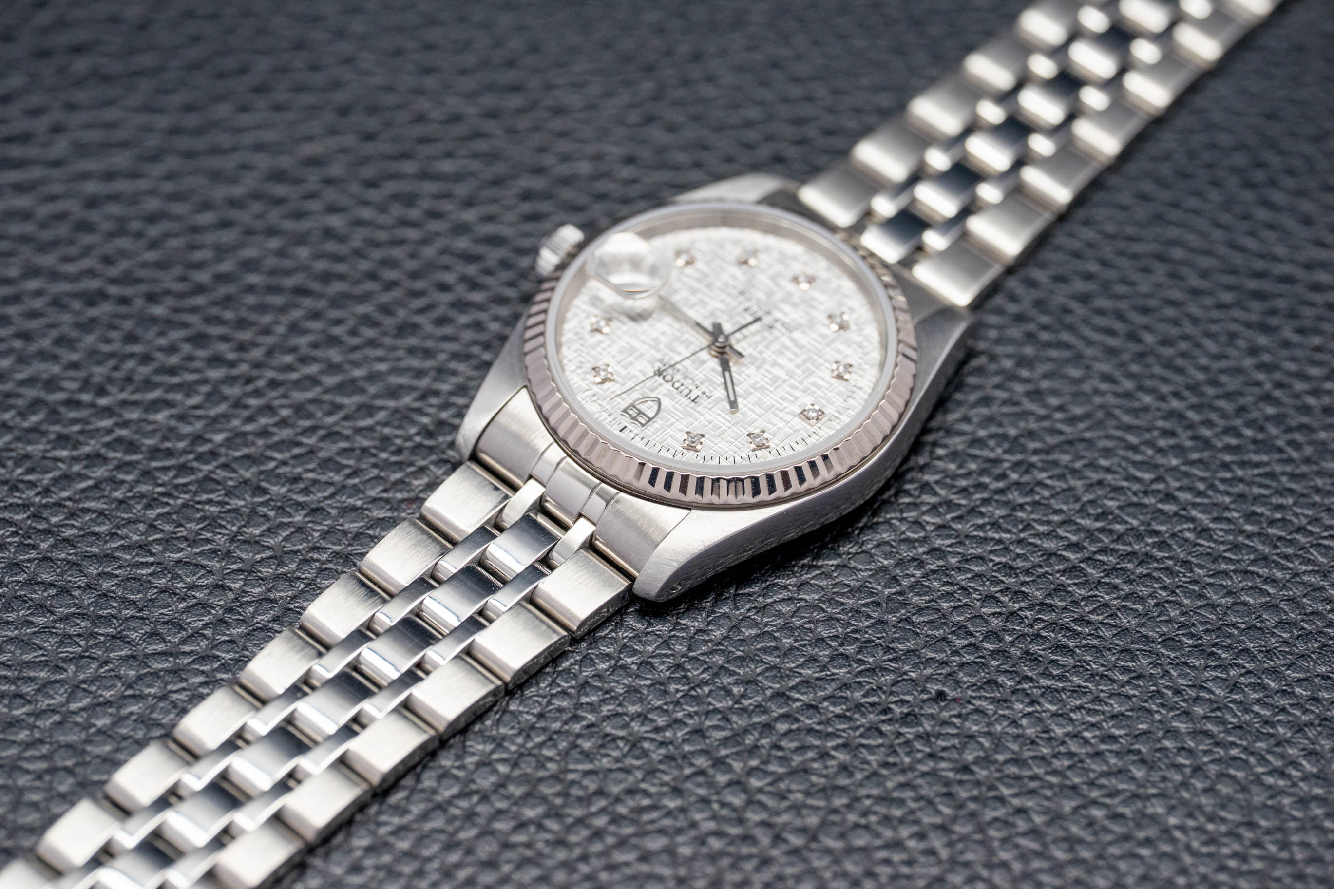 Tudor Date 74034 Silver Dial 2018 Papers
