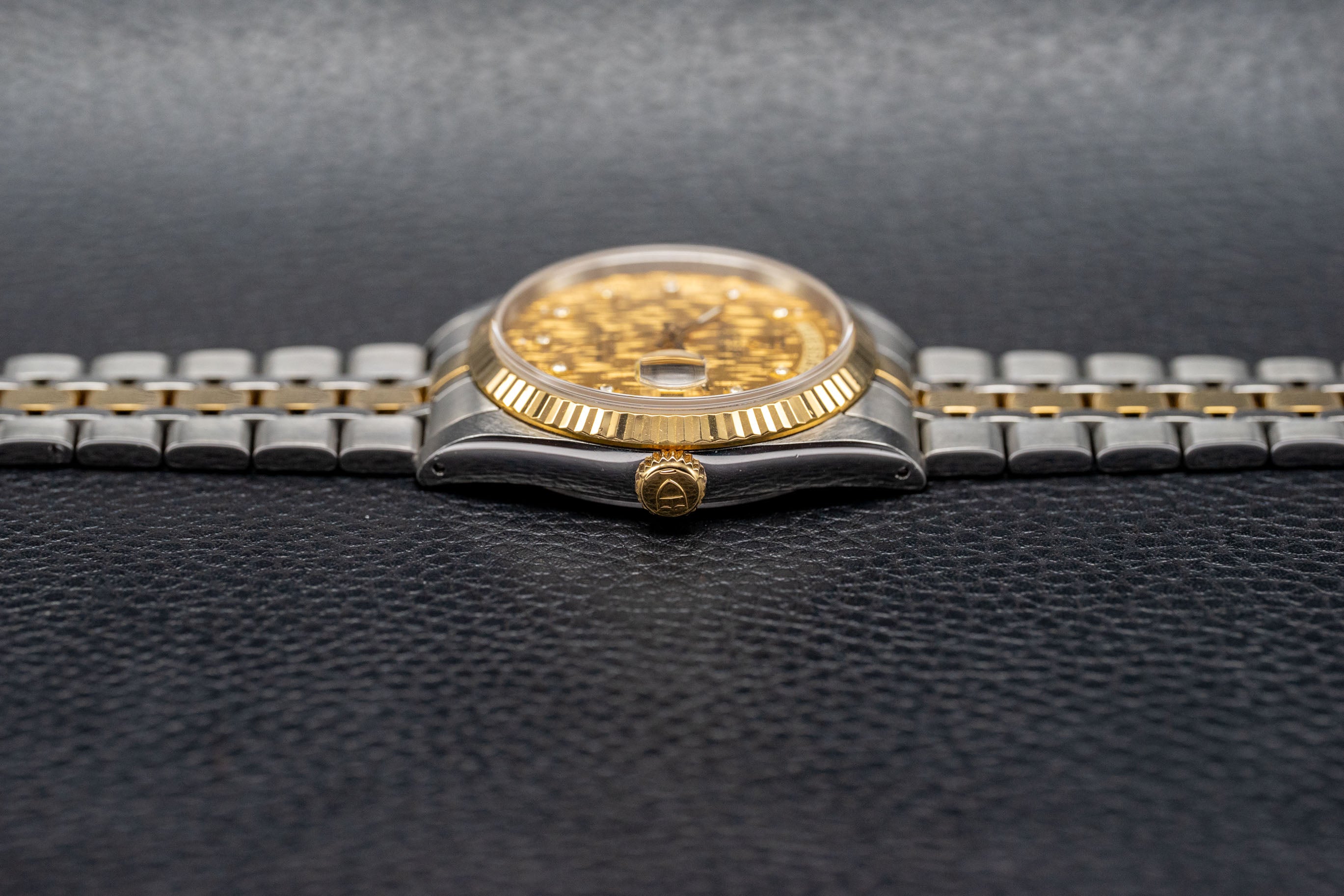 Tudor Prince Date-Day 76213 Gold Dial 2005