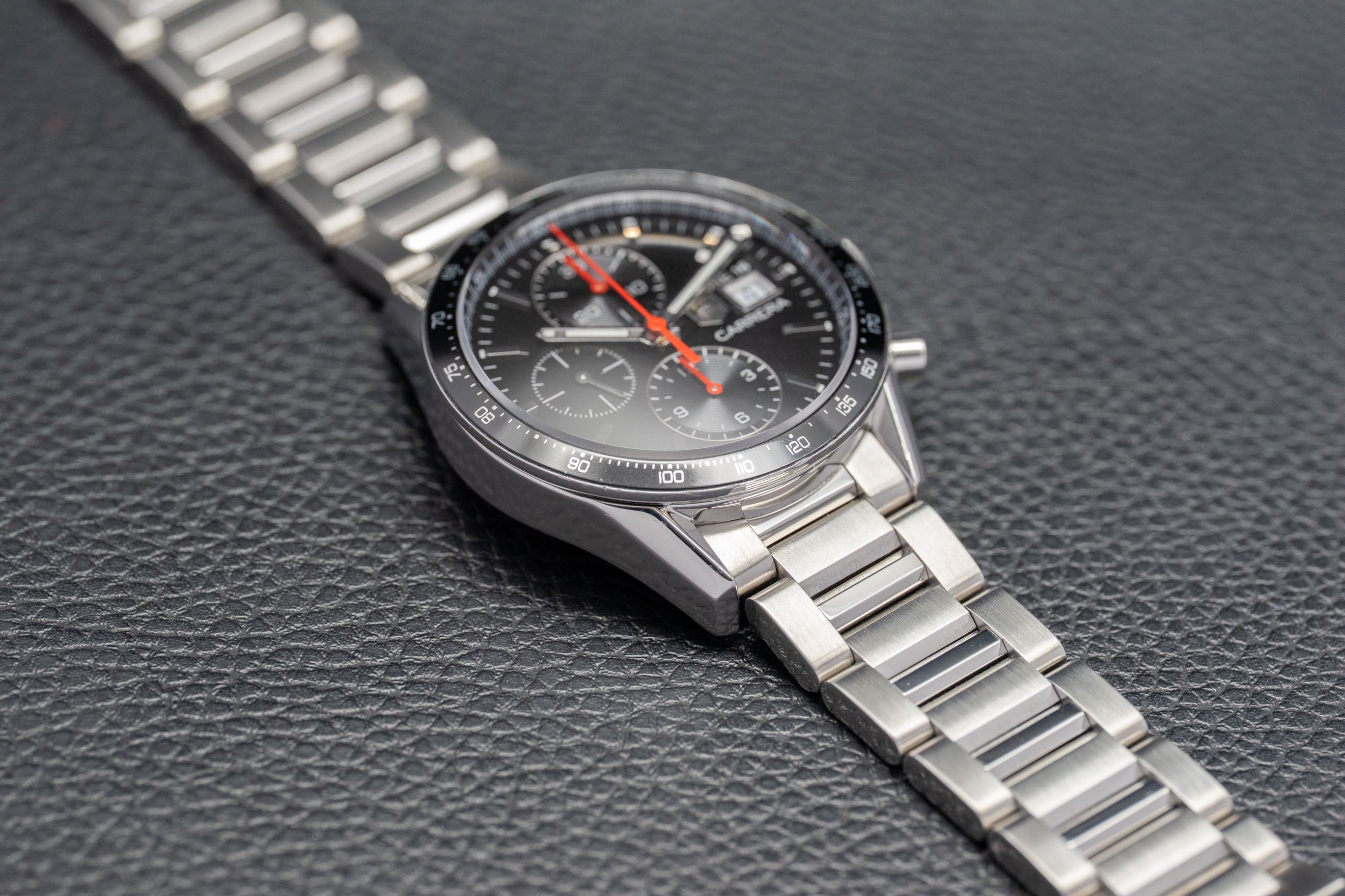 Tag Heuer Carrera Calibre 16 CV201A Black Dial 2013 Papers