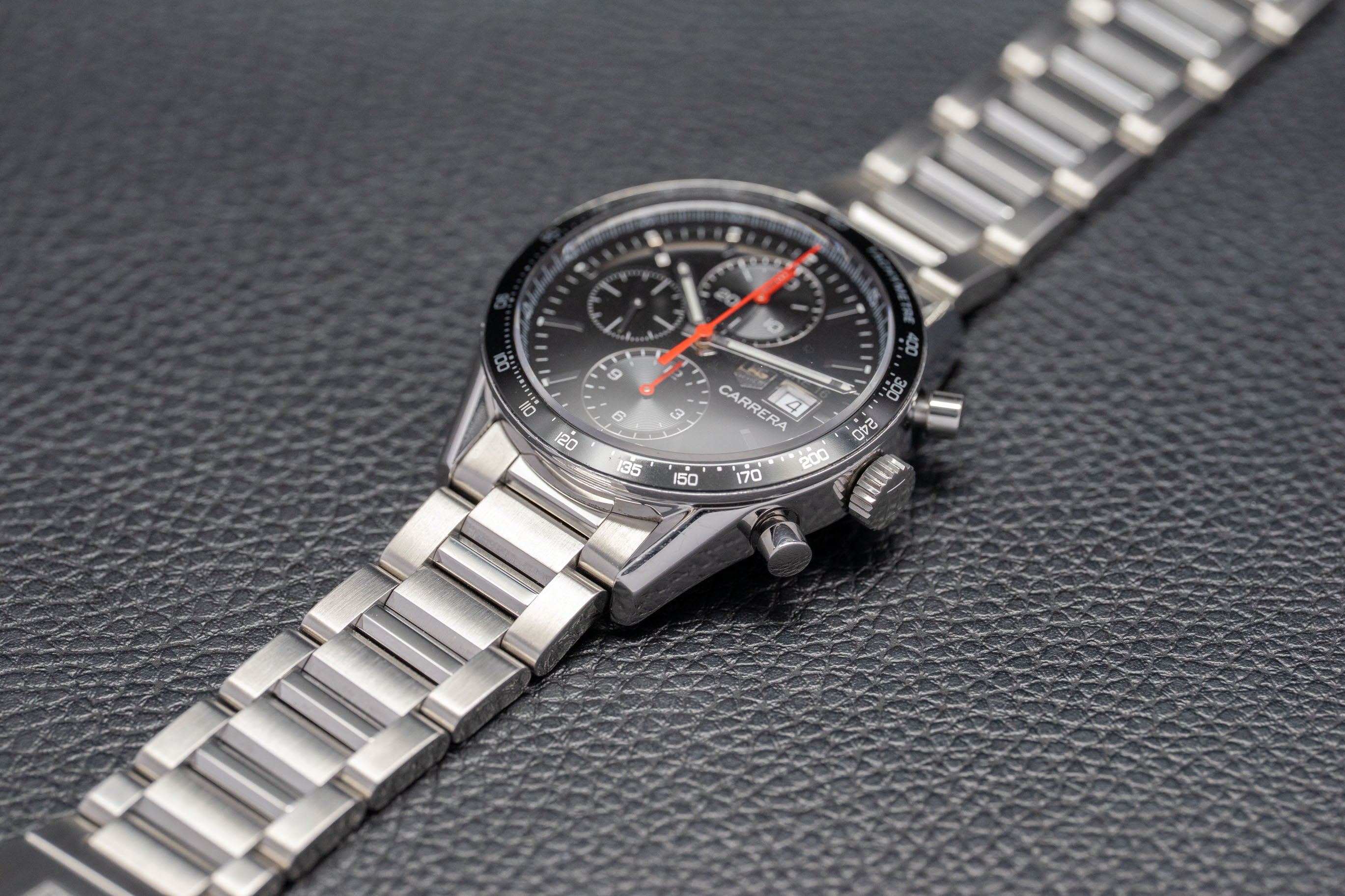 Tag Heuer Carrera Calibre 16 CV201A Black Dial 2013 Papers
