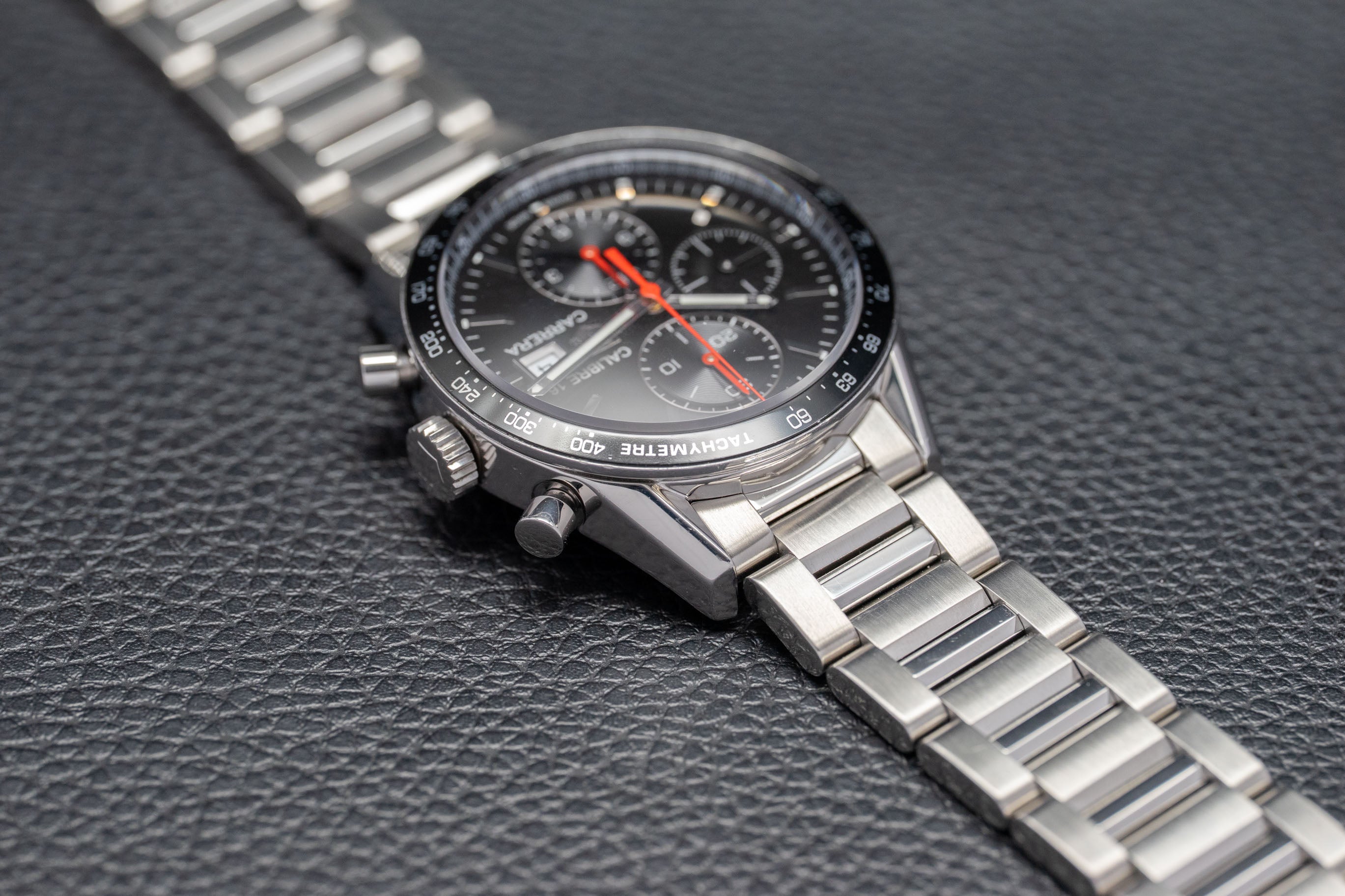 Tag Heuer Carrera Calibre 16 CV201A Black Dial 2013 Papers