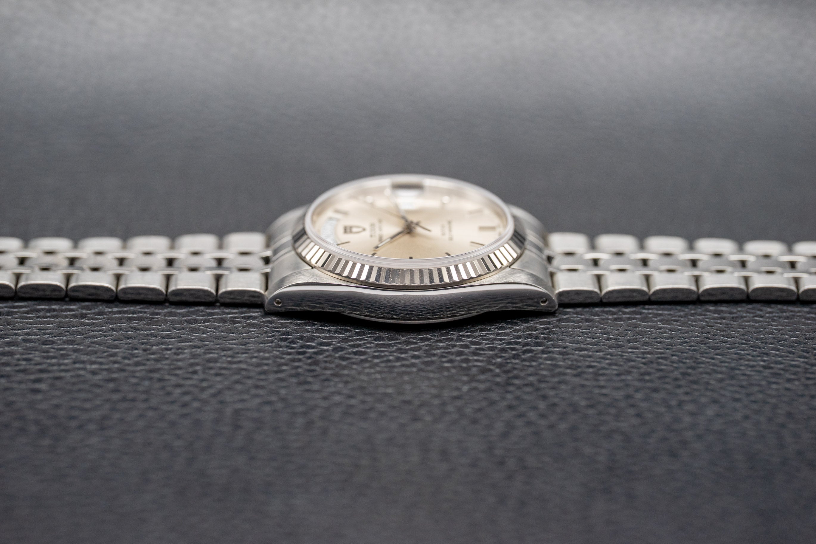 Tudor Date-Day 76214 Silver Dial 2006 Papers