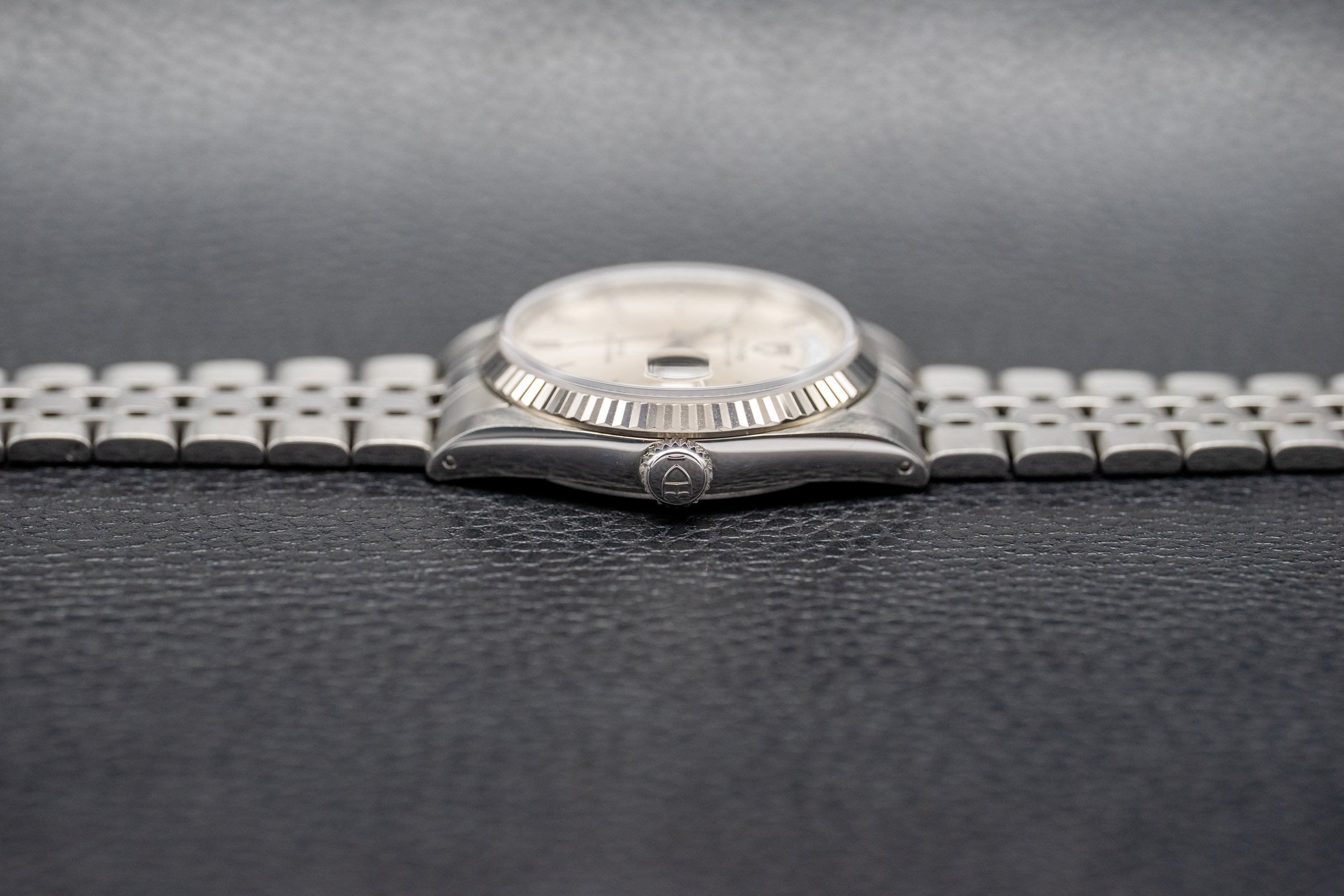 Tudor Date-Day 76214 Silver Dial 2006 Papers