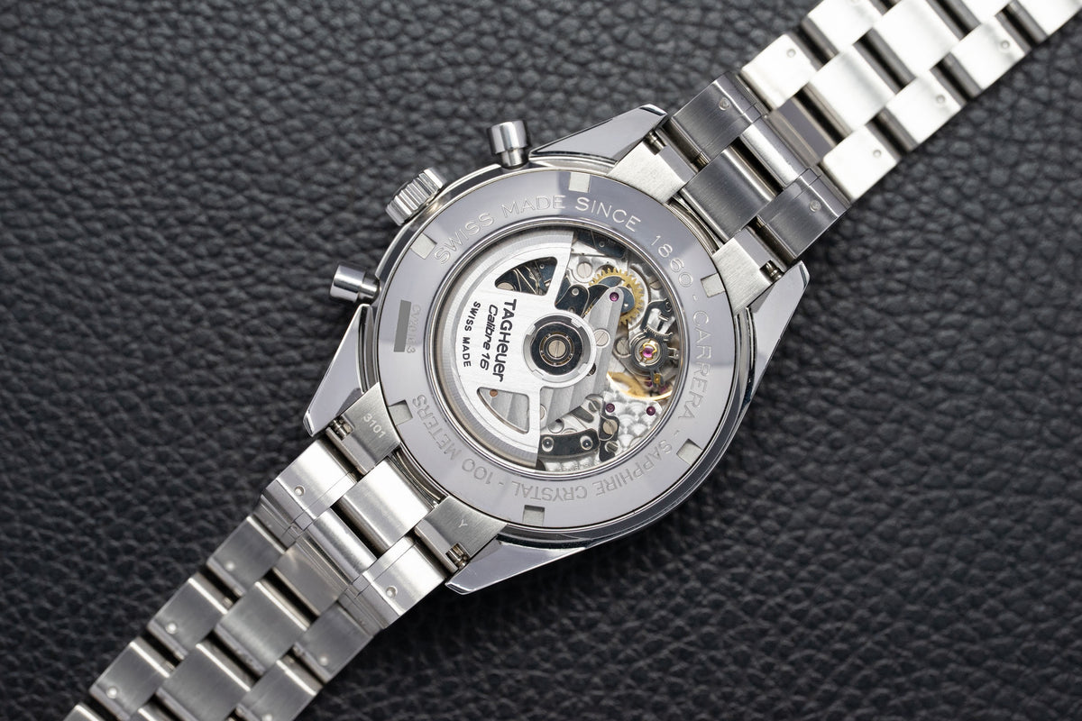 Tag Heuer Carrera Calibre 16 CV2010 Black Dial 2010