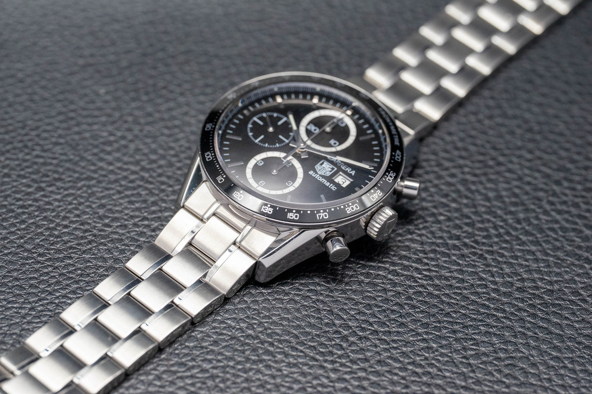 Tag Heuer Carrera Calibre 16 CV2010 Black Dial 2010