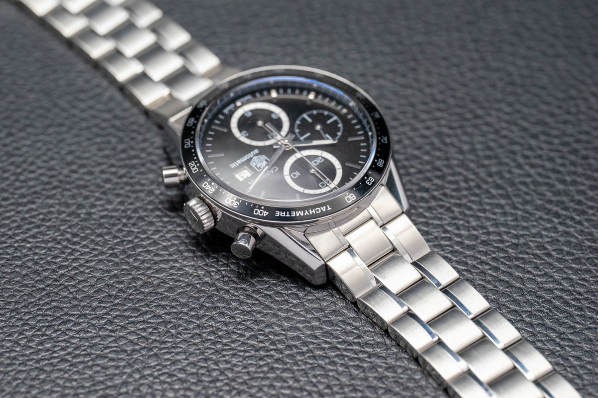 Tag Heuer Carrera Calibre 16 CV2010 Black Dial 2010