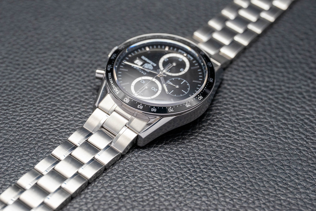 Tag Heuer Carrera Calibre 16 CV2010 Black Dial 2010