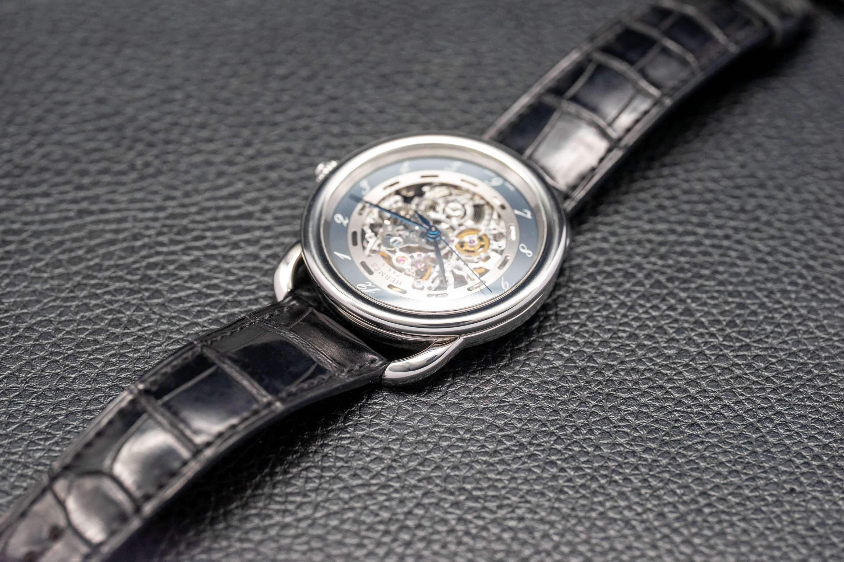 Hermès Arceau Squelette AR6.710 Skeleton Dial 2011 Papers