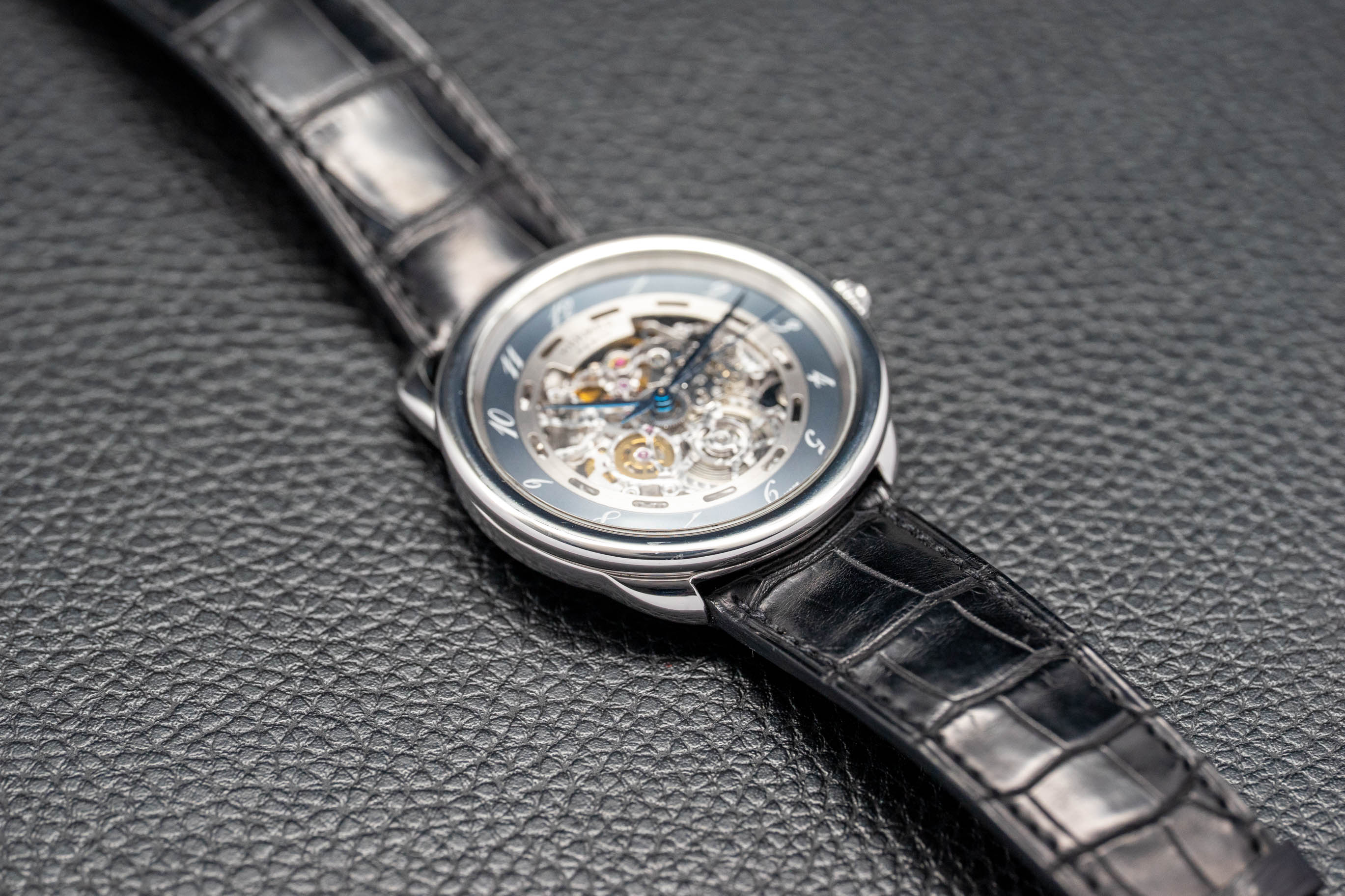Hermès Arceau Squelette AR6.710 Skeleton Dial 2011 Papers