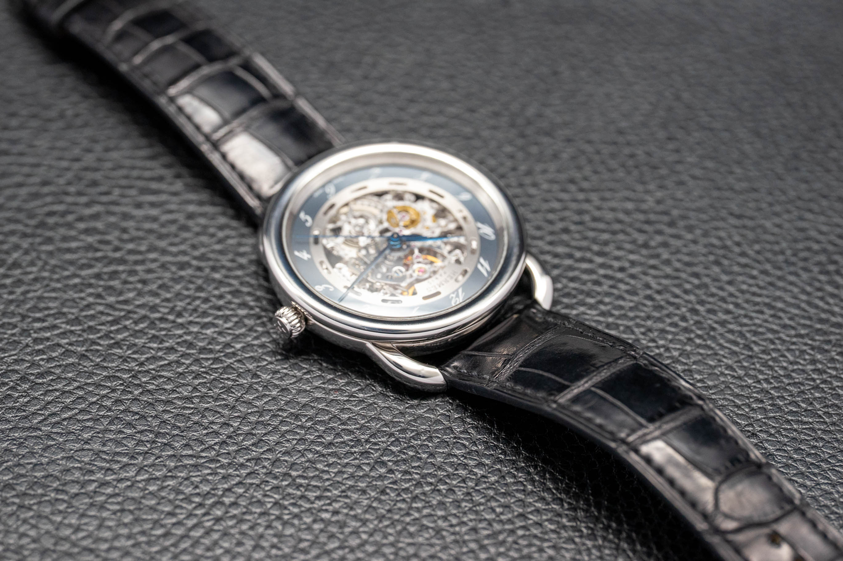 Hermès Arceau Squelette AR6.710 Skeleton Dial 2011 Papers