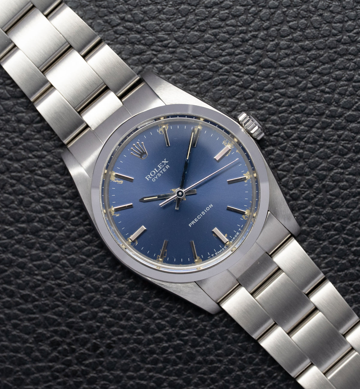 Rolex Oyster Precision 6426 Blue Dial 1985
