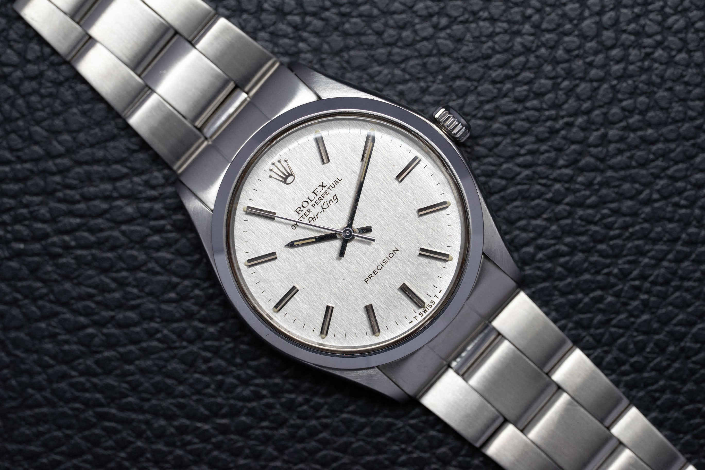 Rolex Air-King 5500 Silver Dial 1972