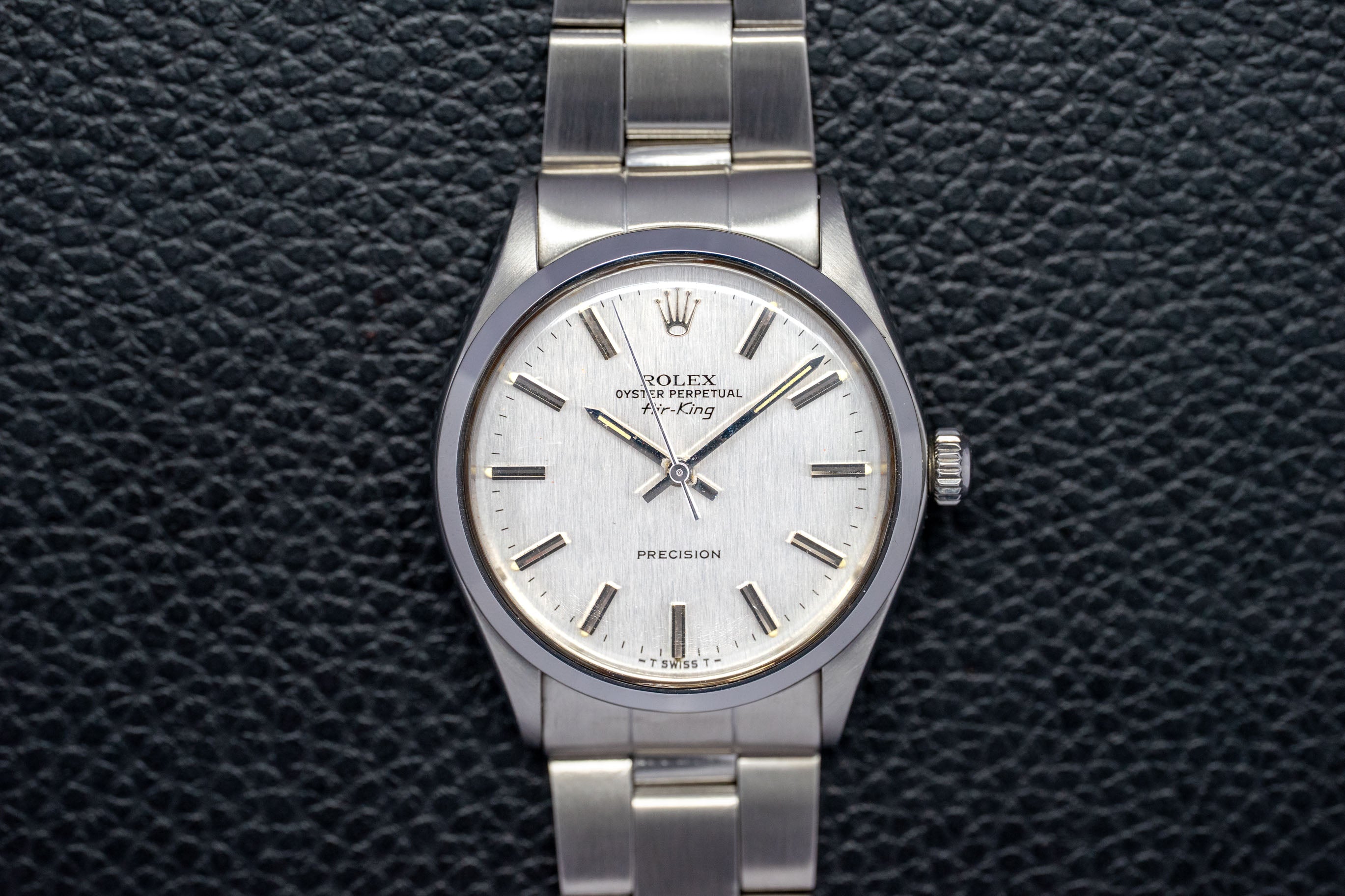 Rolex Air-King 5500 Silver Dial 1972