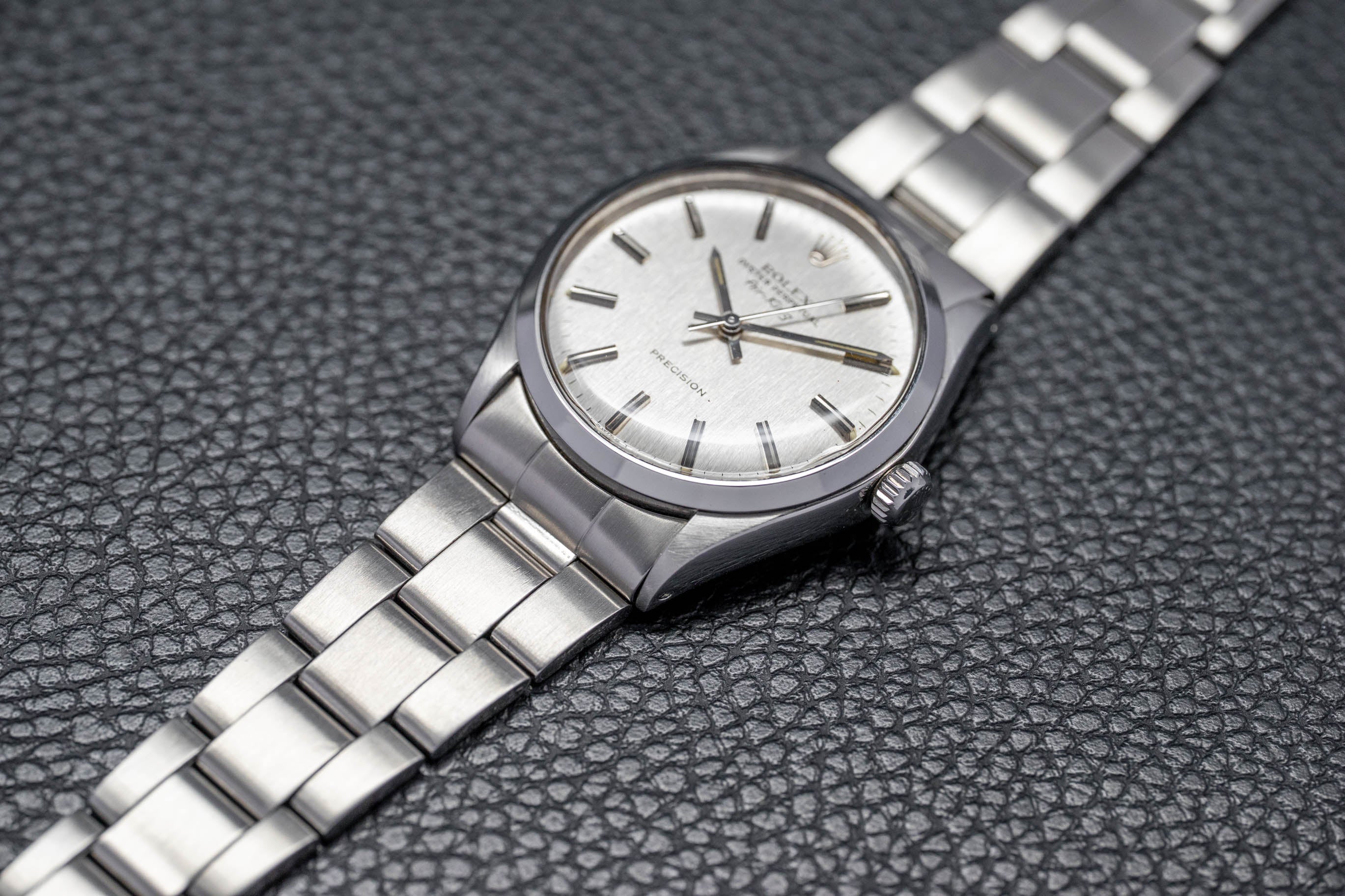 Rolex Air-King 5500 Silver Dial 1972