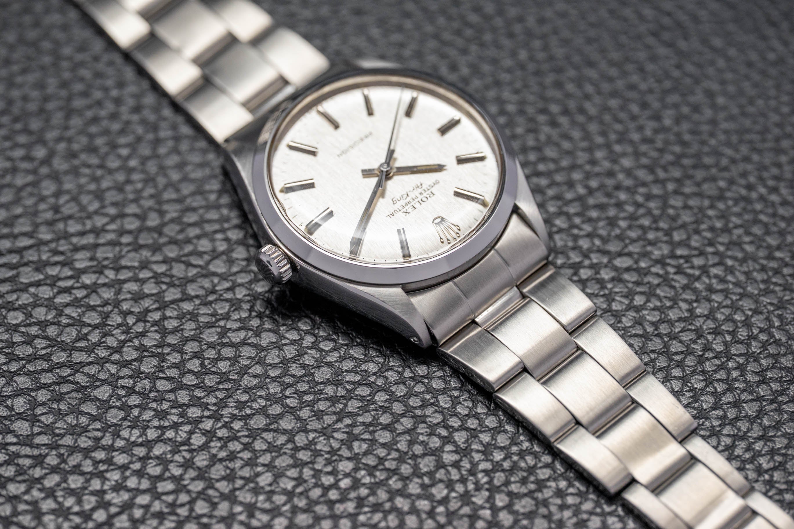 Rolex Air-King 5500 Silver Dial 1972