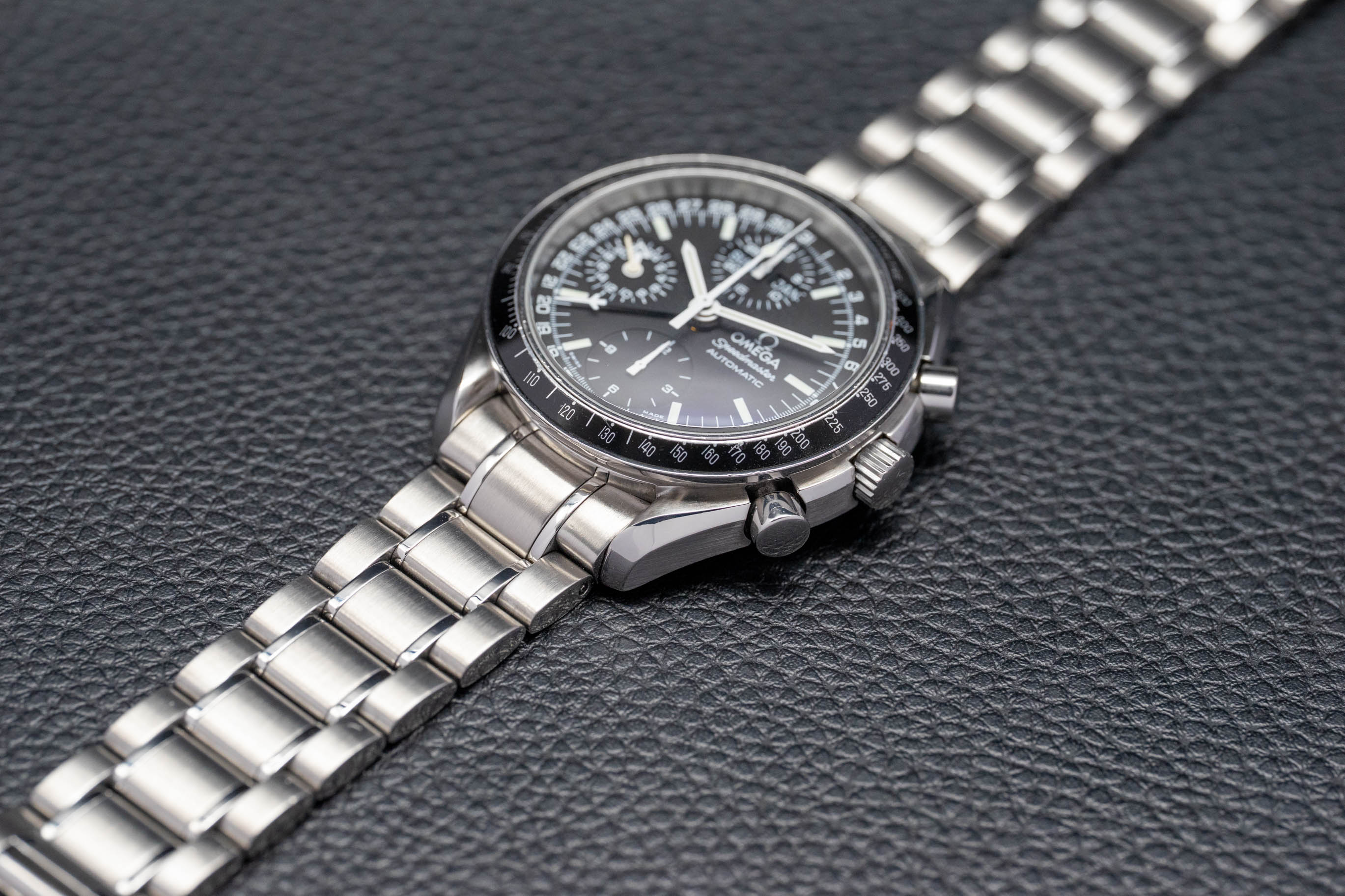 Omega Speedmaster Day Date 3520.50 Black Dial 1998