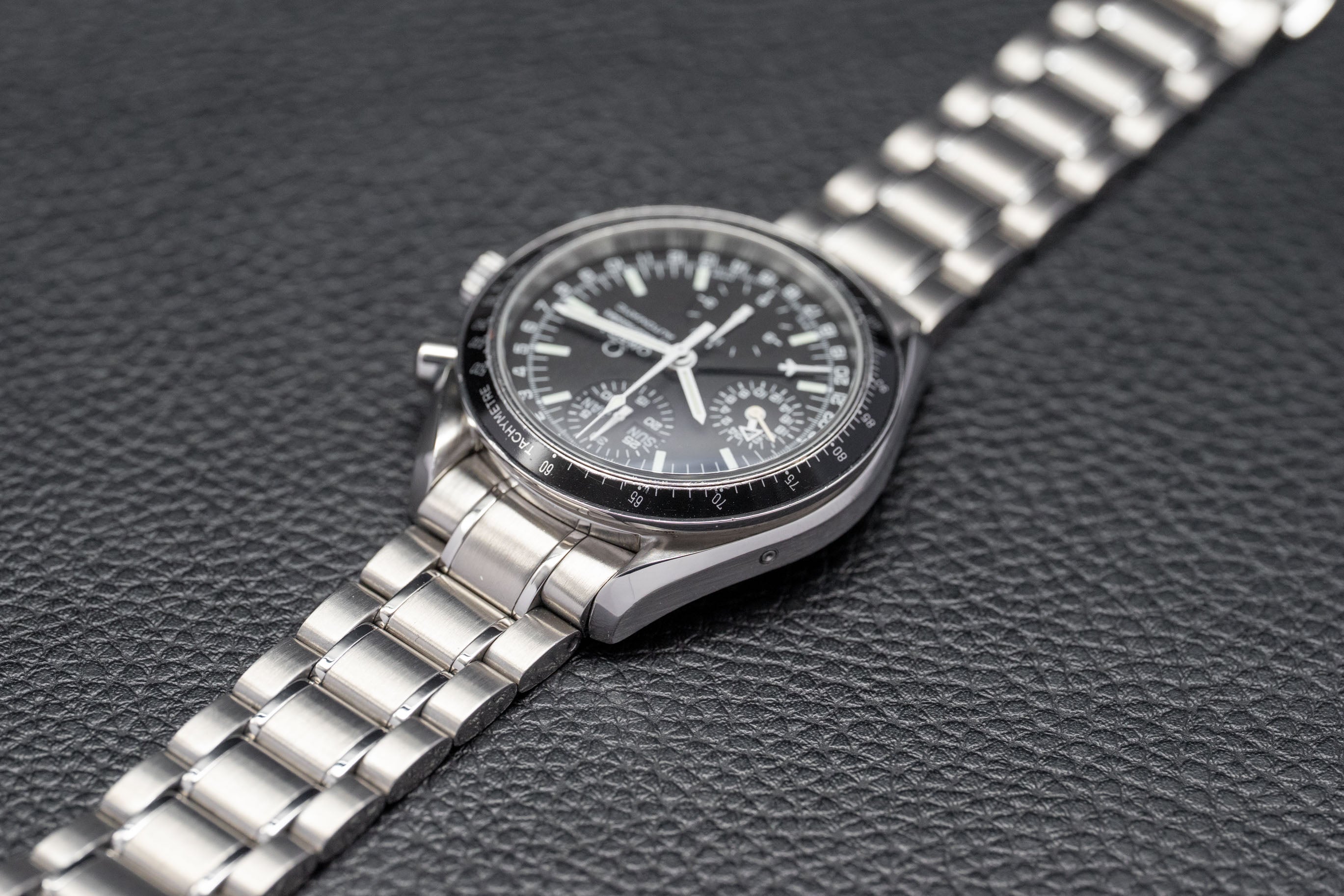 Omega Speedmaster Day Date 3520.50 Black Dial 1998