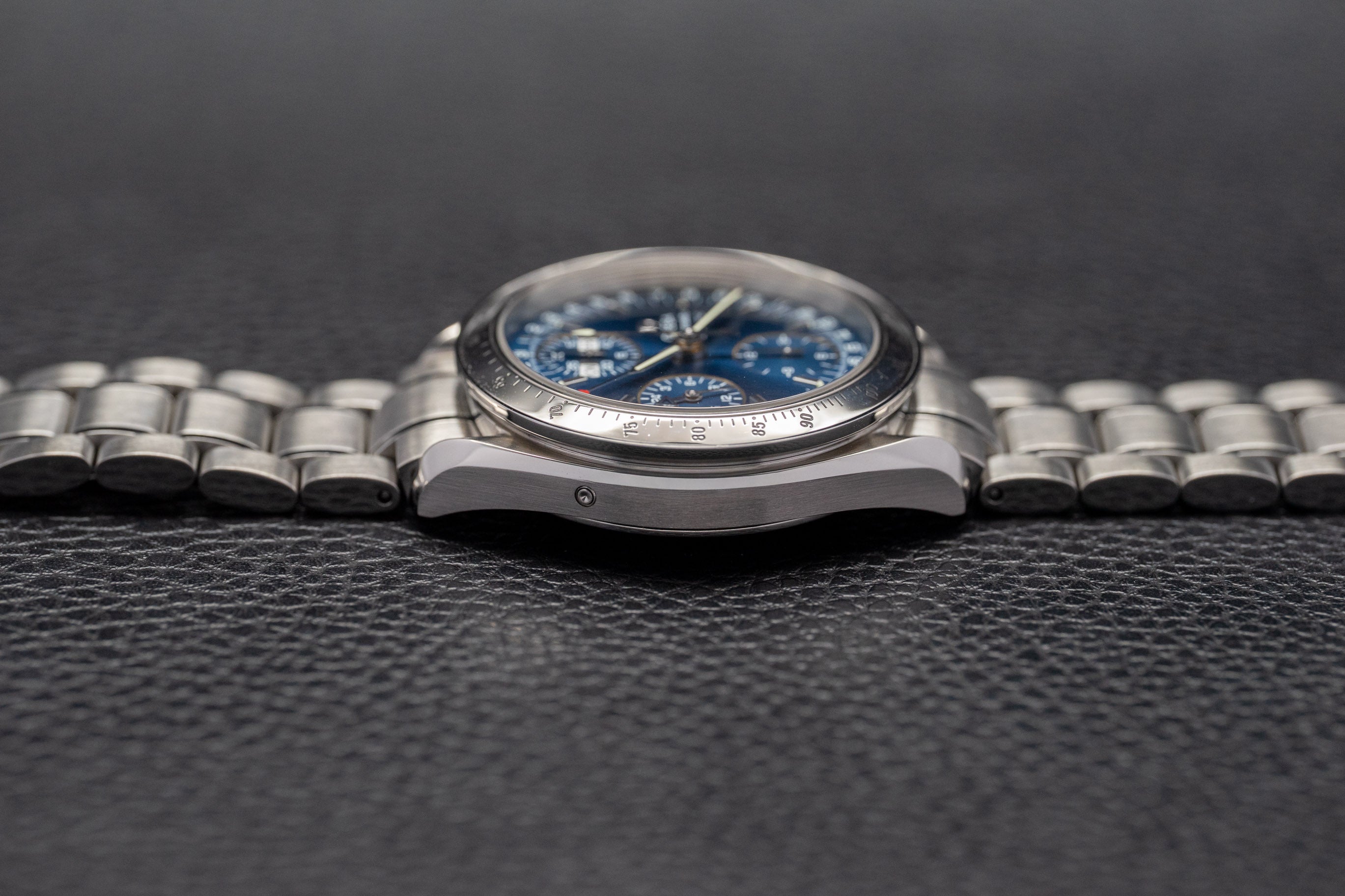 Omega Speedmaster Day Date 3523.80 Blue Dial 1998