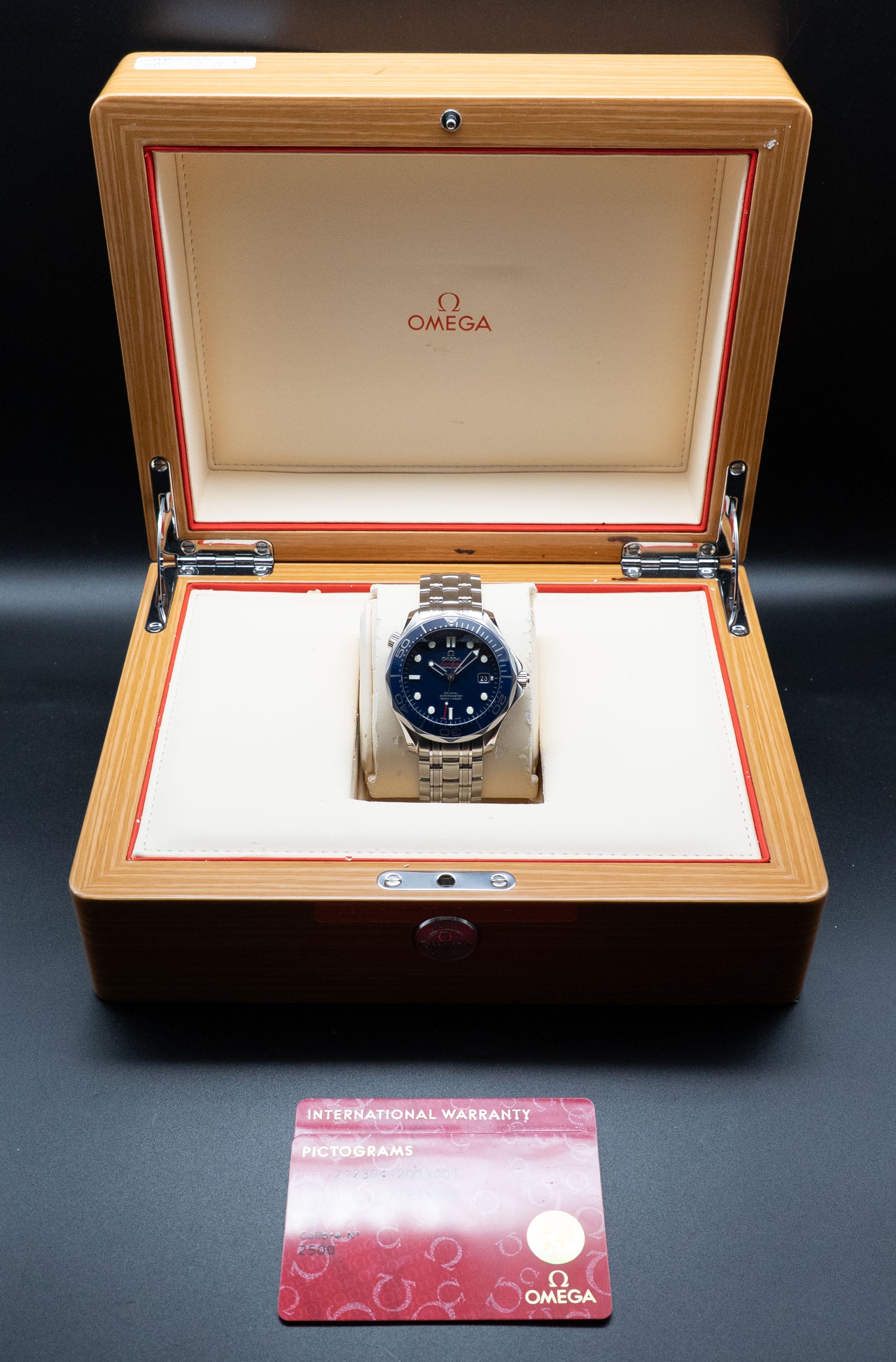 Omega Seamaster Diver 300 212.30.41.20.03.001 Fullset 2016 Box+Papers