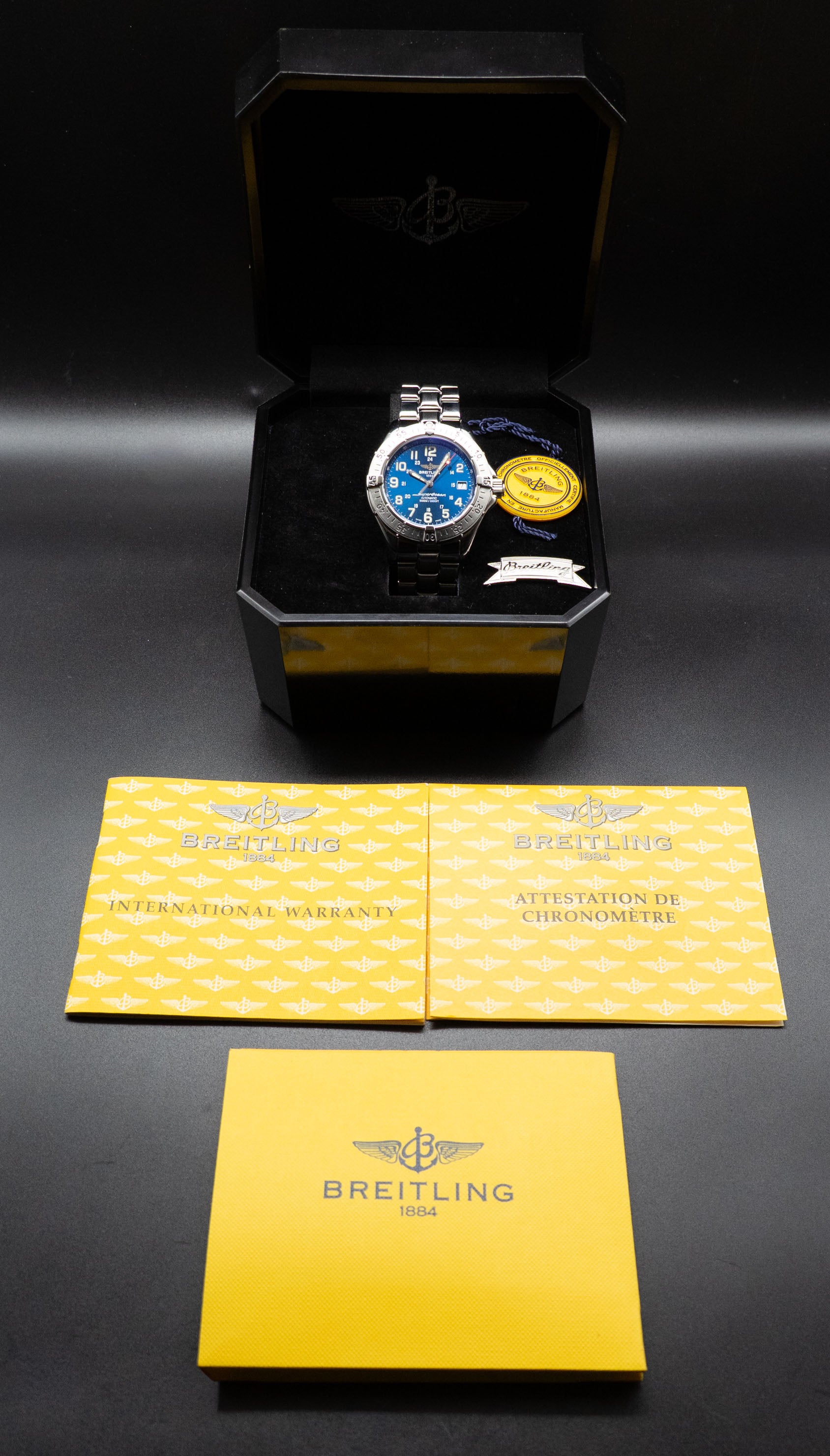 Breitling Superocean 42 A17340 Fullset 2000 Box+Papers