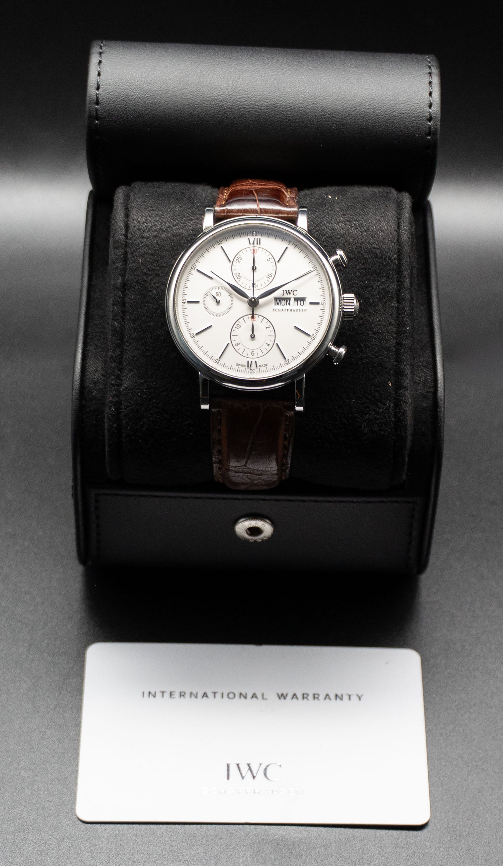 IWC Portofino Chronograph IW391007 Fullset 2015 Box+Papers
