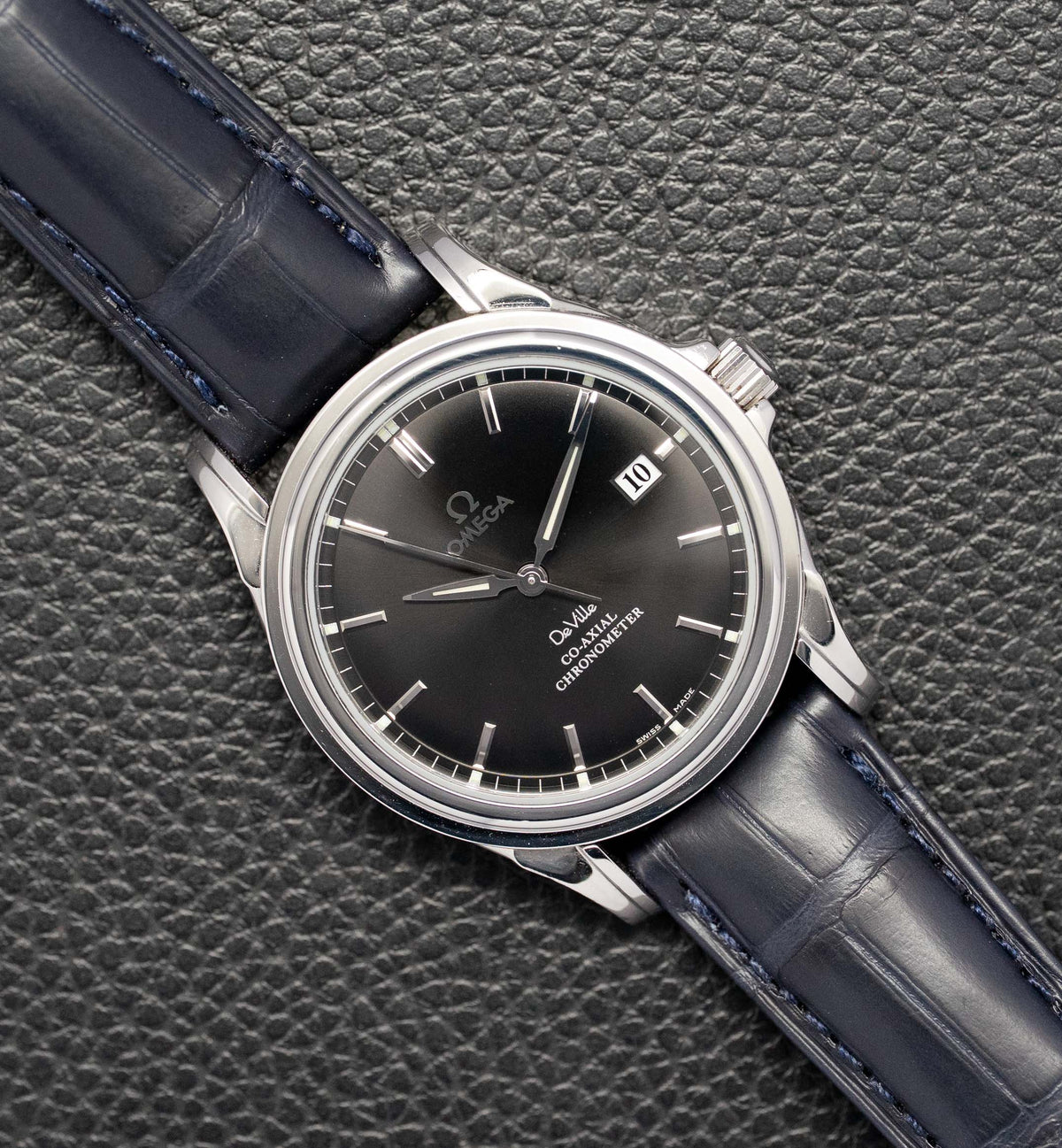Omega De Ville Co-Axial Chronometer 4831.51.31 Black Dial 2008 Papers