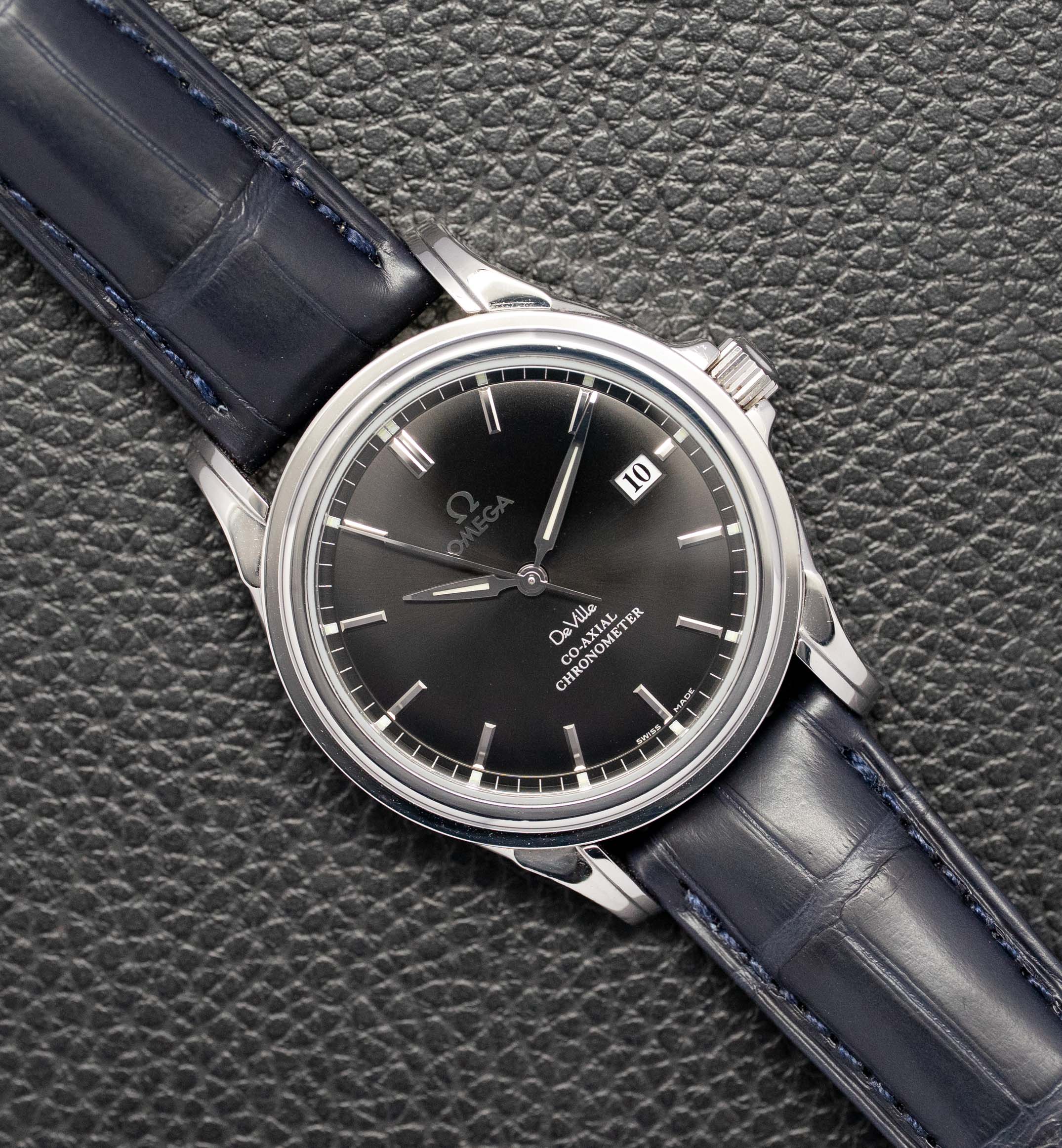 Omega De Ville Co-Axial Chronometer 4831.51.31 Black Dial 2008 Papers