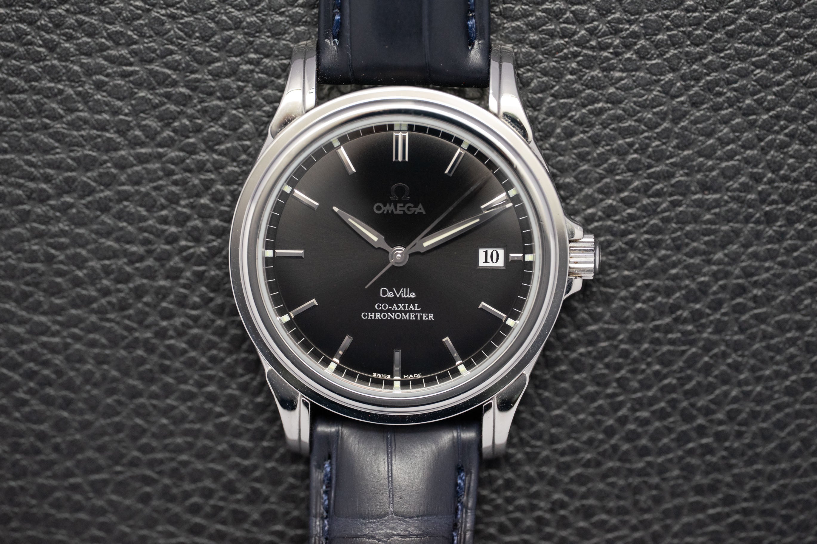 Omega De Ville Co-Axial Chronometer 4831.51.31 Black Dial 2008 Papers
