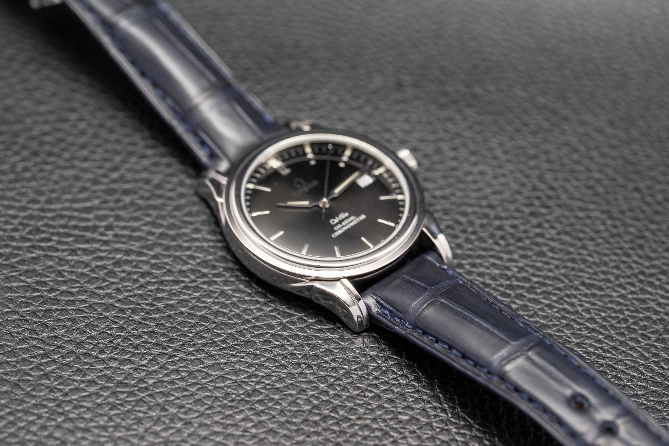 Omega De Ville Co-Axial Chronometer 4831.51.31 Black Dial 2008 Papers