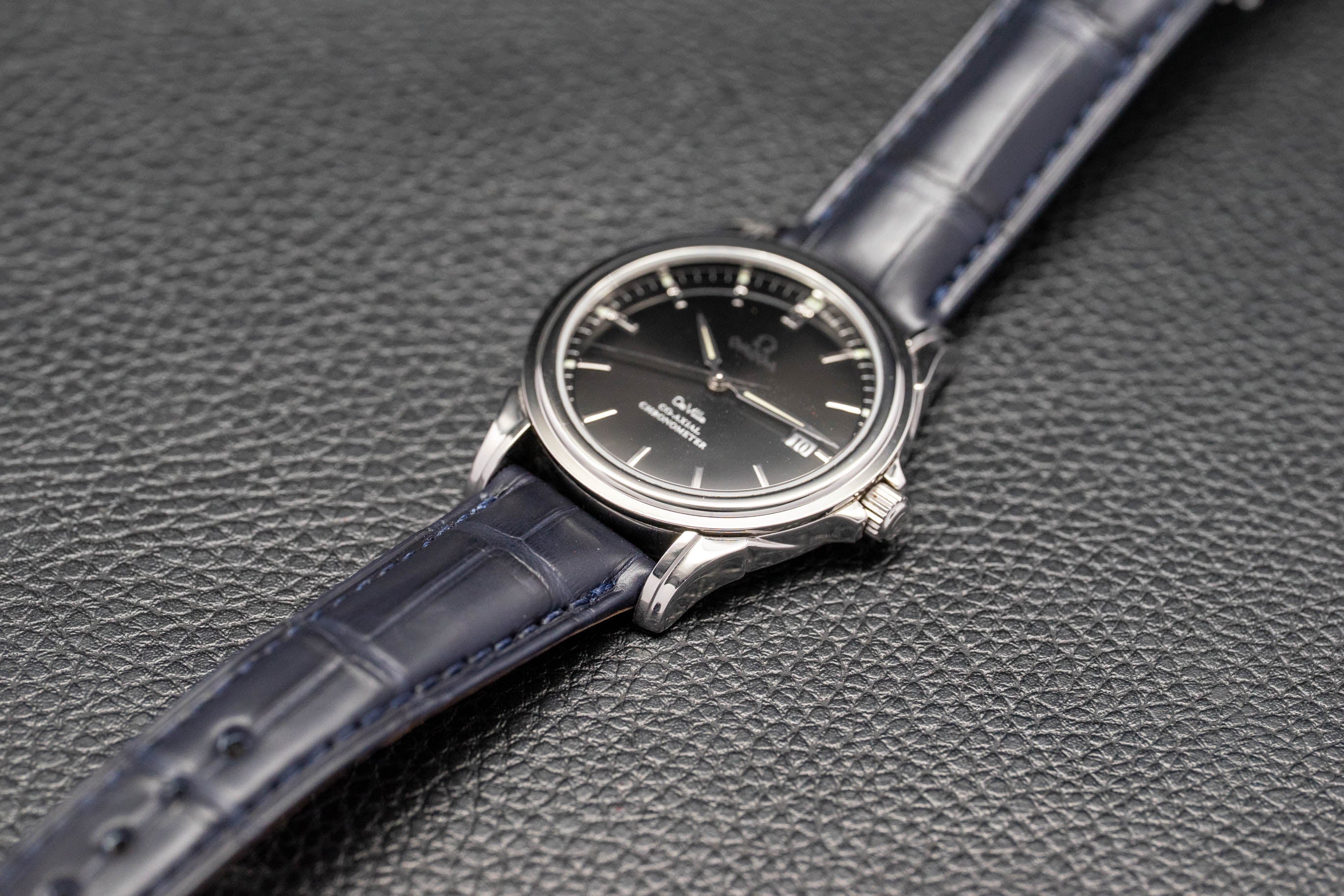 Omega De Ville Co-Axial Chronometer 4831.51.31 Black Dial 2008 Papers