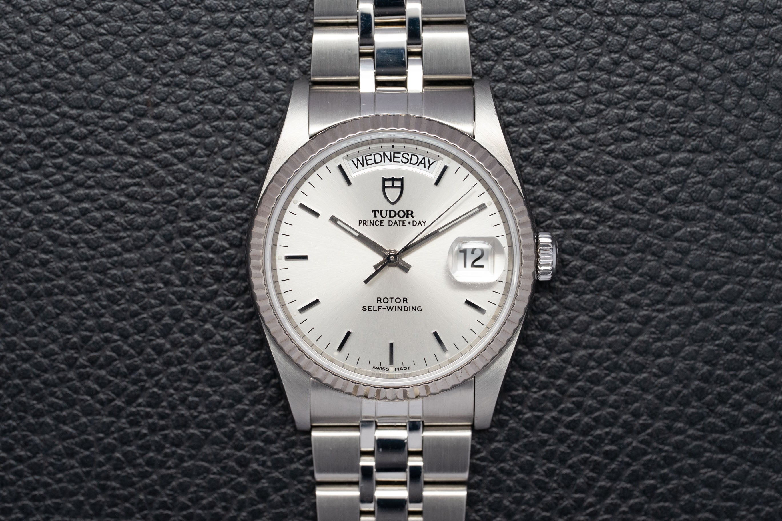 Tudor Date-Day 76214 Silver Dial 2009