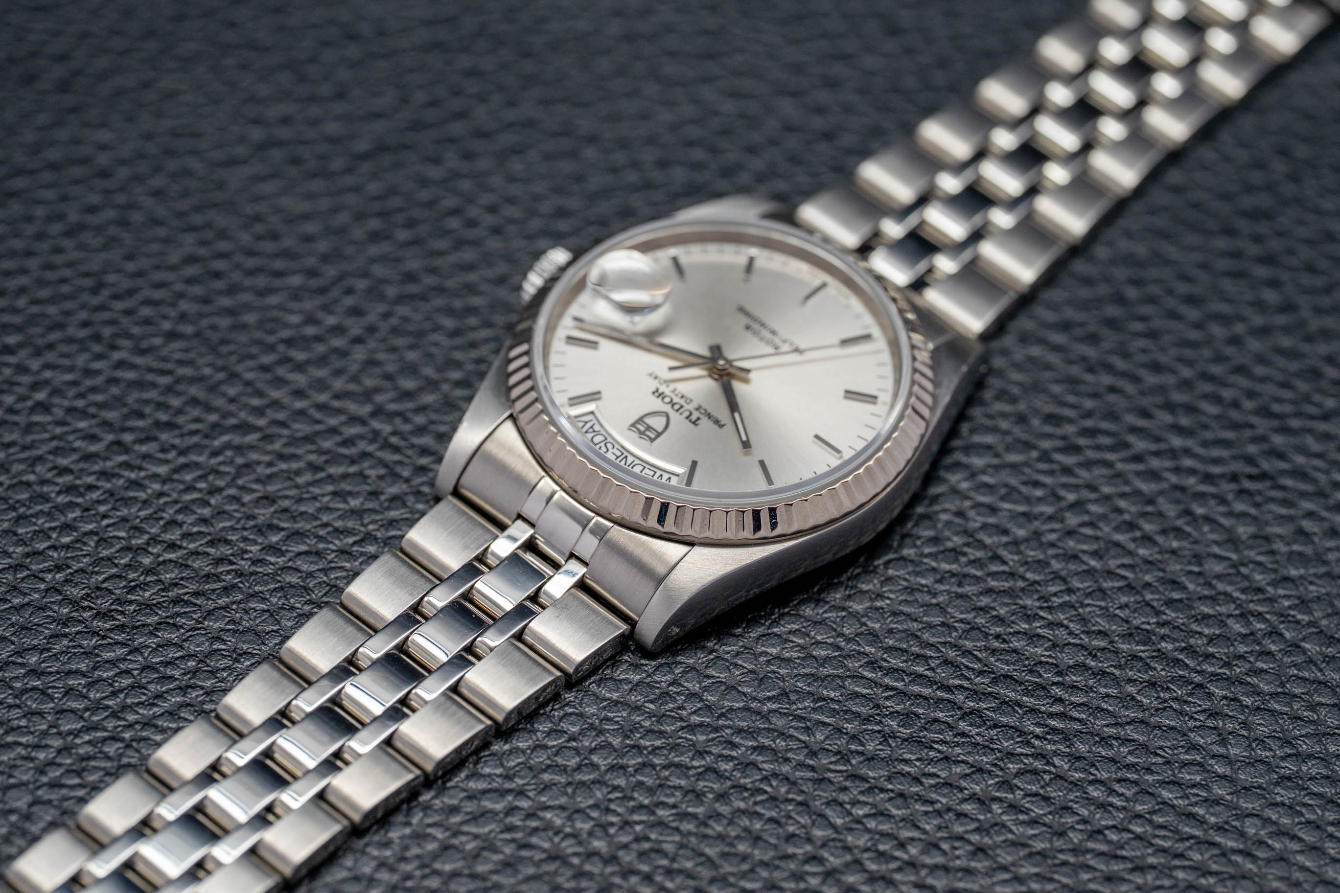 Tudor Date-Day 76214 Silver Dial 2009