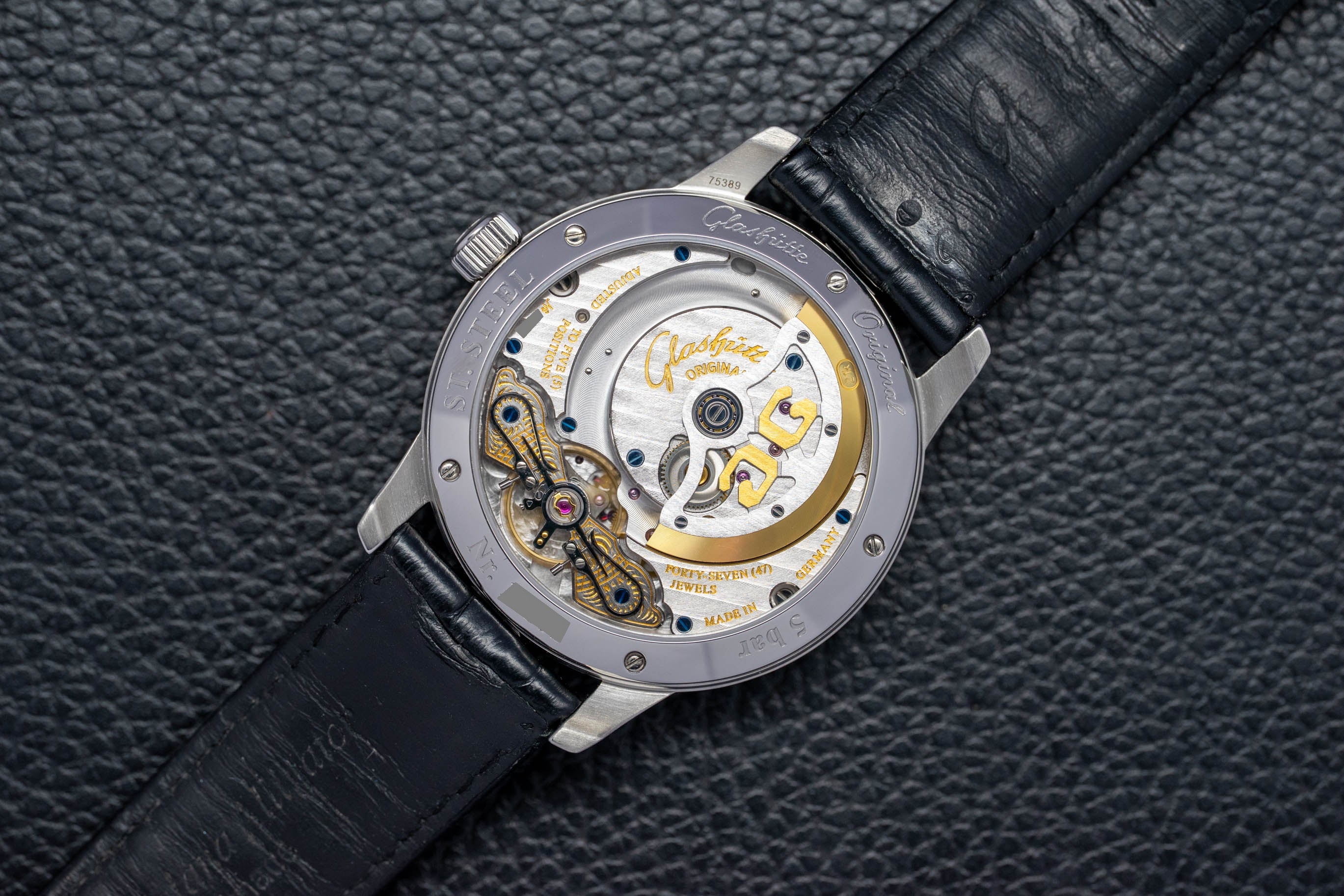 Glashütte Original PanoMaticLunar 1.90.02.42.32.50 Fullset 2015 Box+Papers
