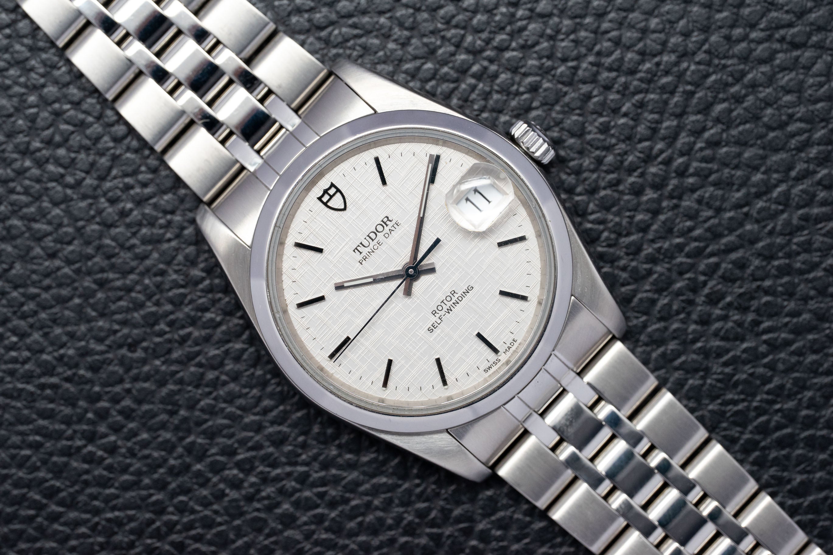 Tudor Prince Oysterdate 74000 Silver Dial 1998