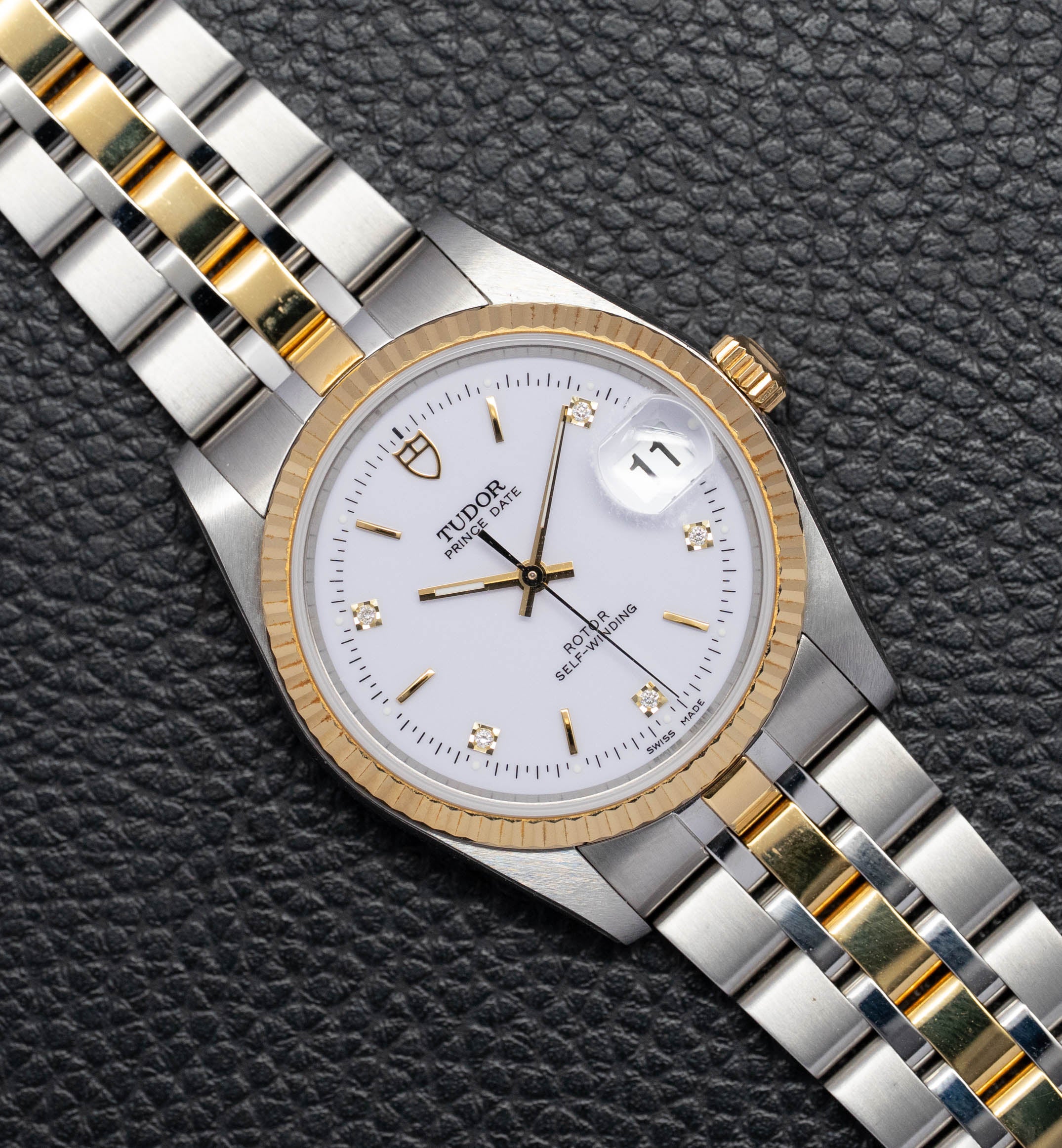 Tudor Prince Date 74033 White Dial 2008
