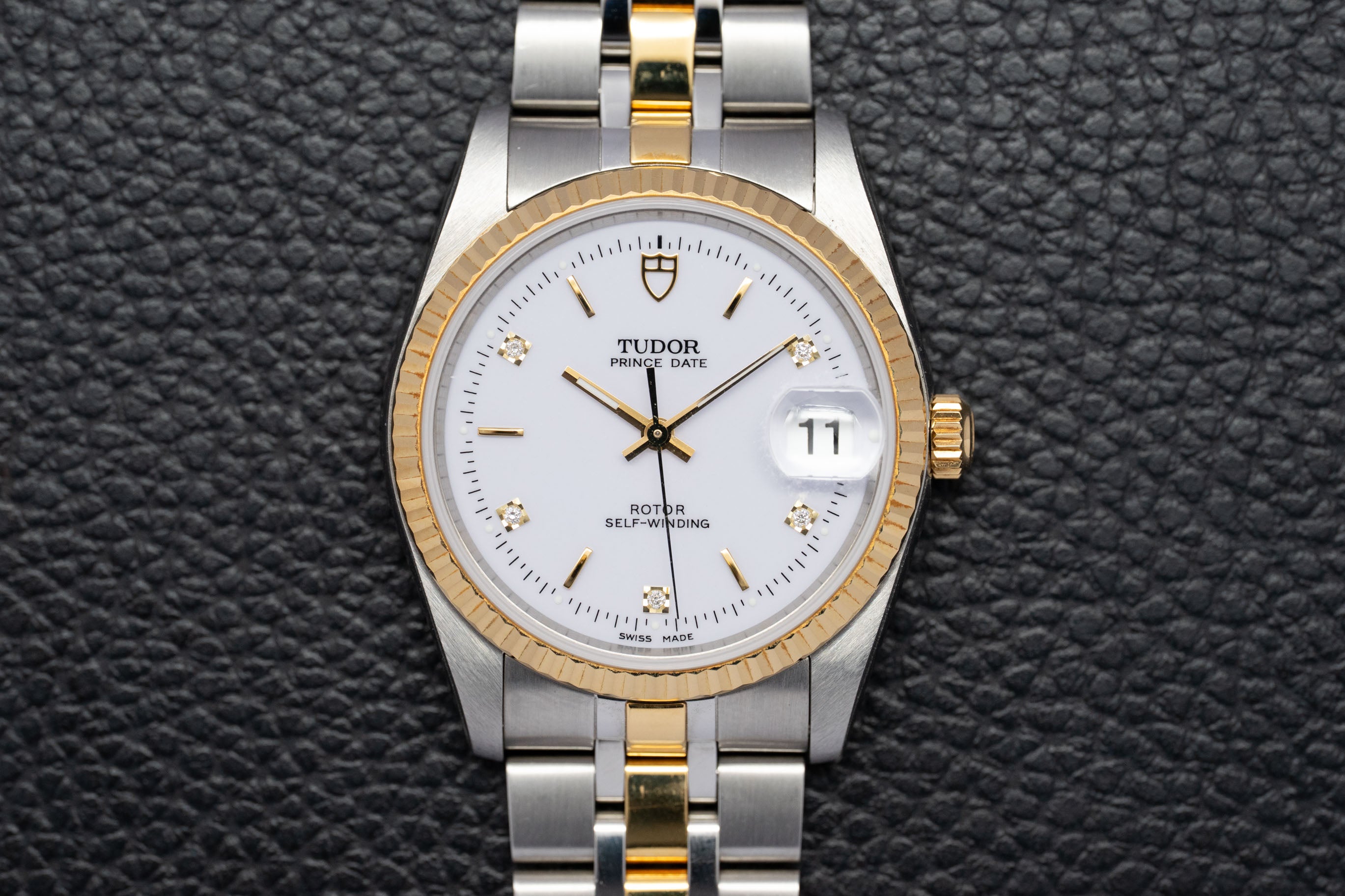 Tudor Prince Date 74033 White Dial 2008
