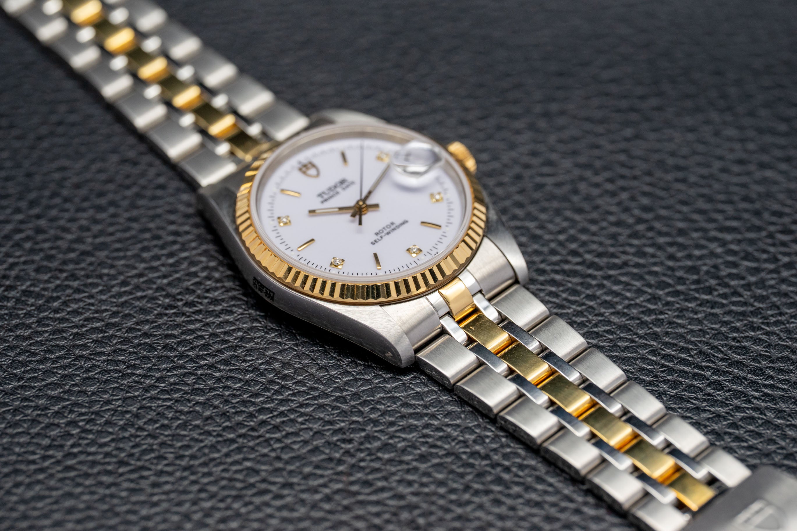 Tudor Prince Date 74033 White Dial 2008