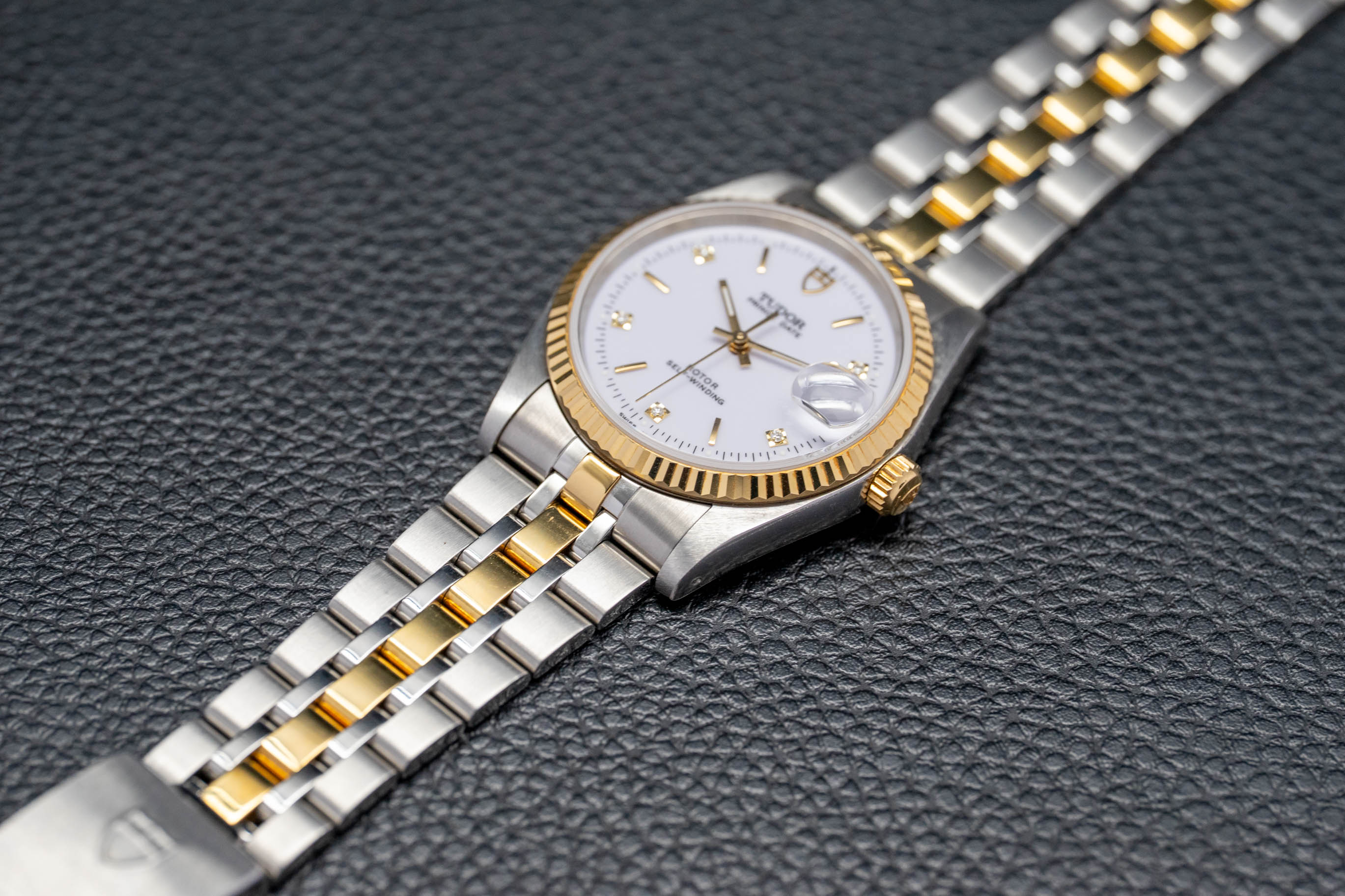 Tudor Prince Date 74033 White Dial 2008