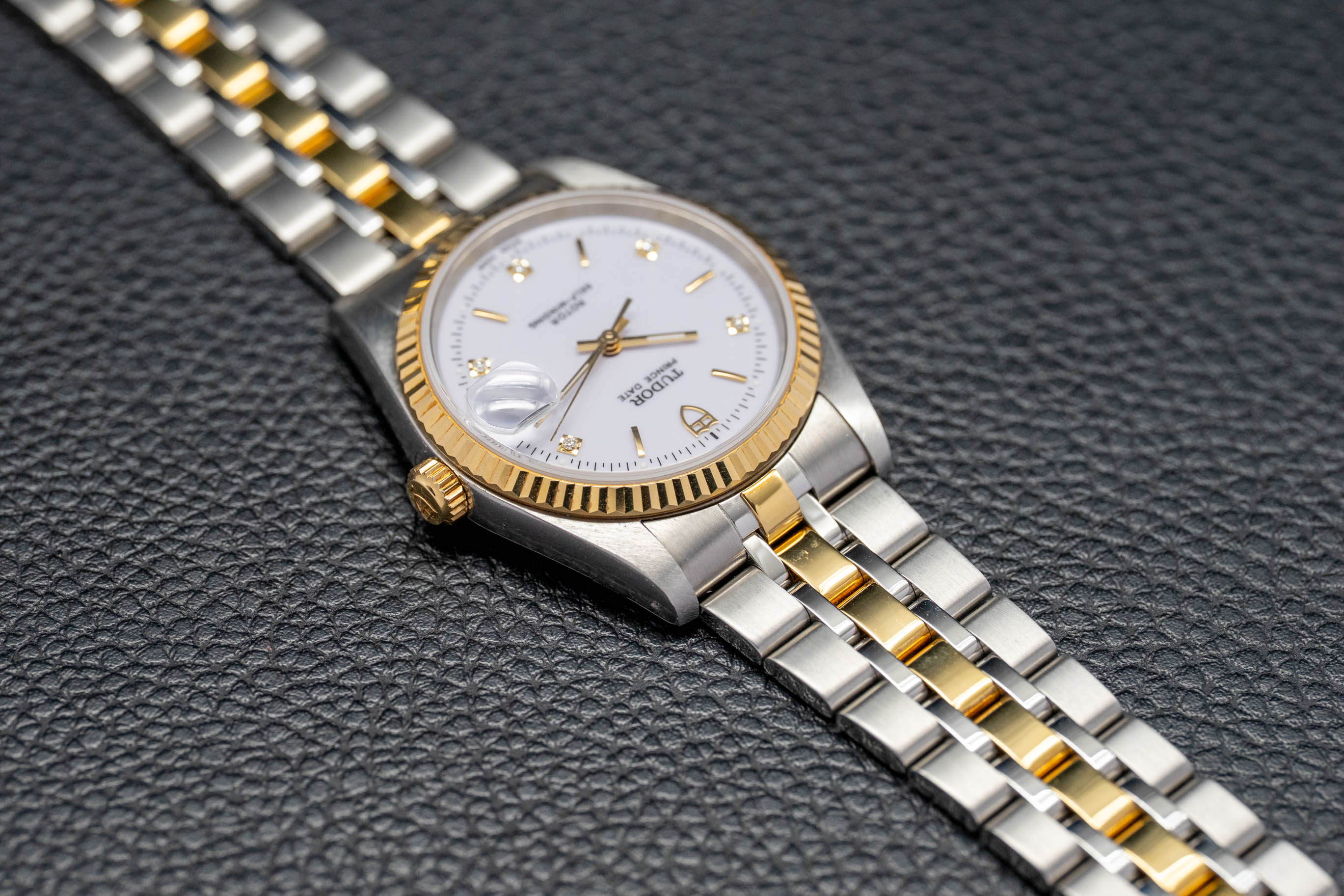 Tudor Prince Date 74033 White Dial 2008