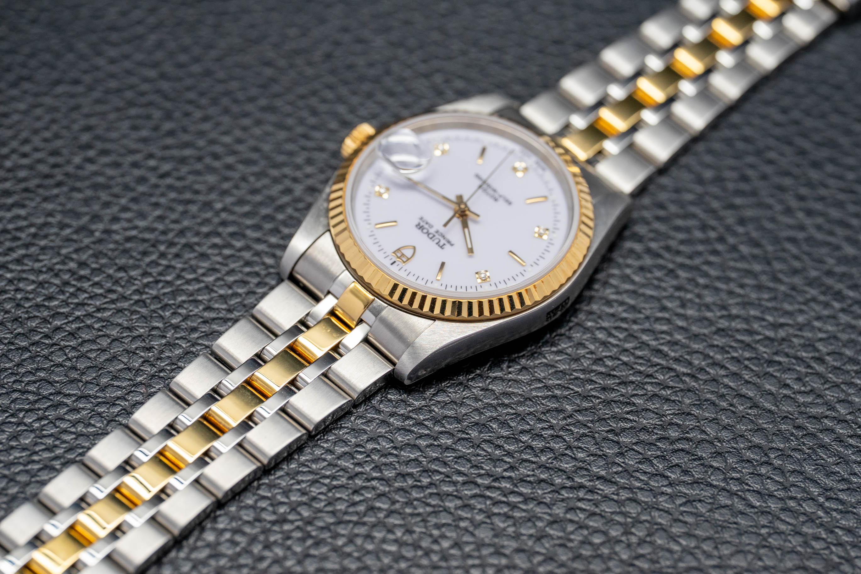 Tudor Prince Date 74033 White Dial 2008
