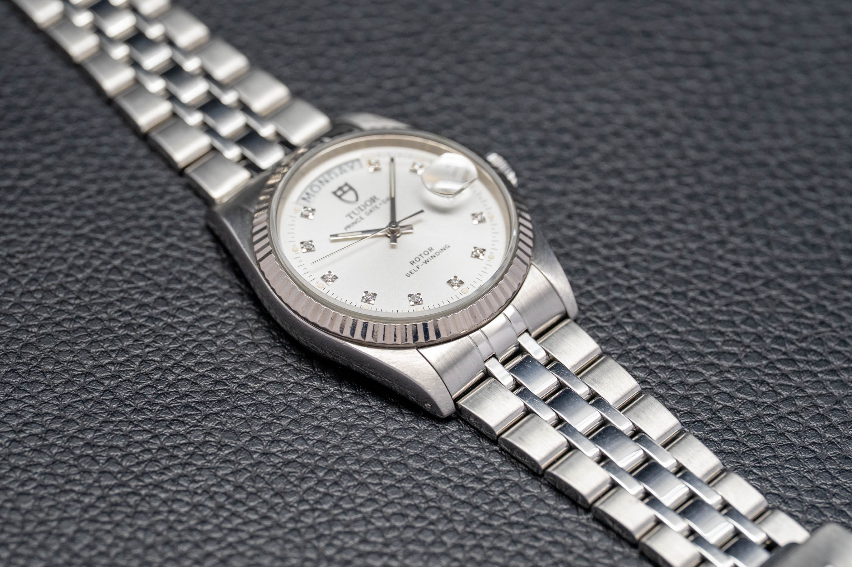 Tudor Date-Day 76214 Silver Dial 2008