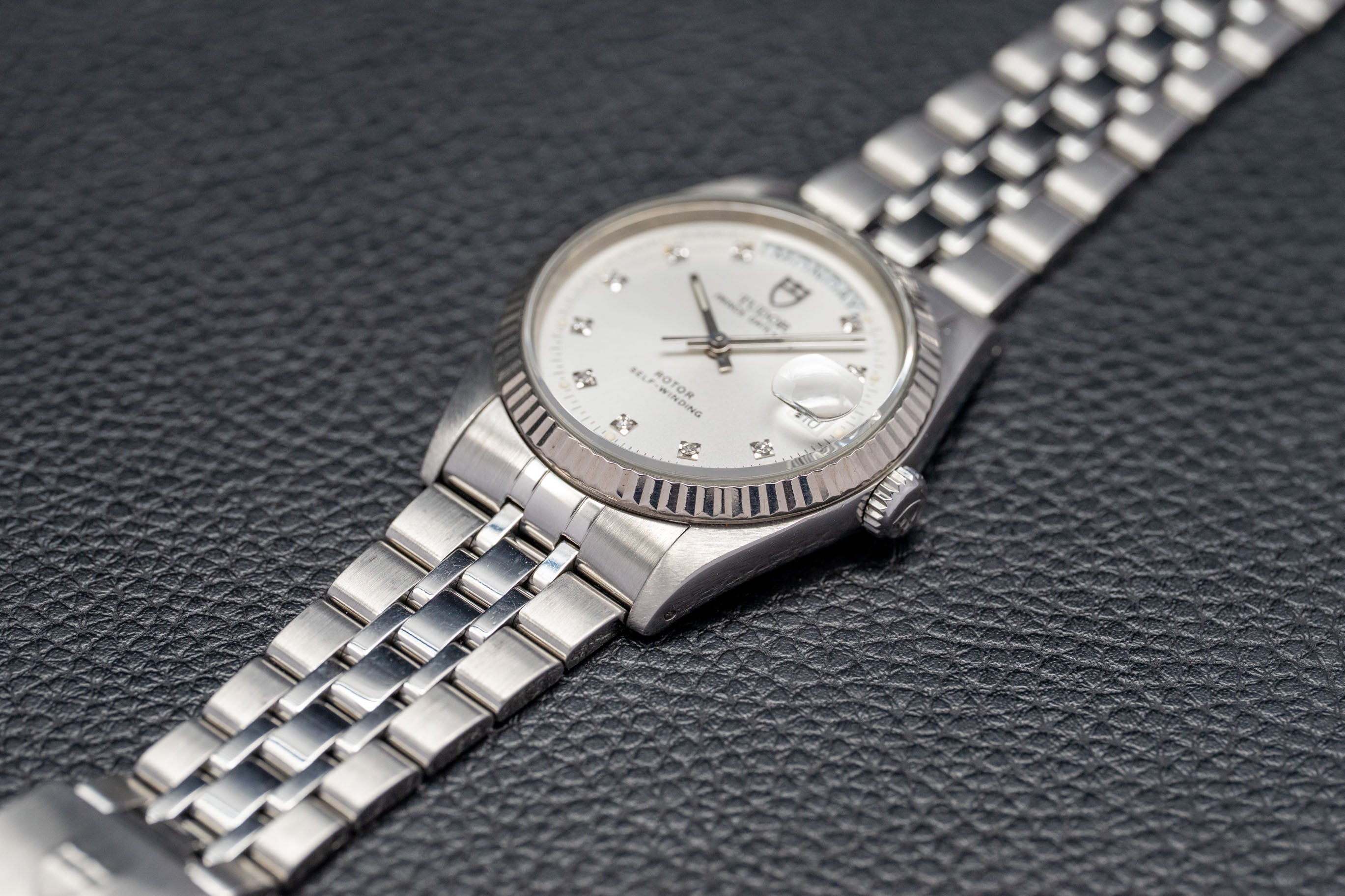 Tudor Date-Day 76214 Silver Dial 2008