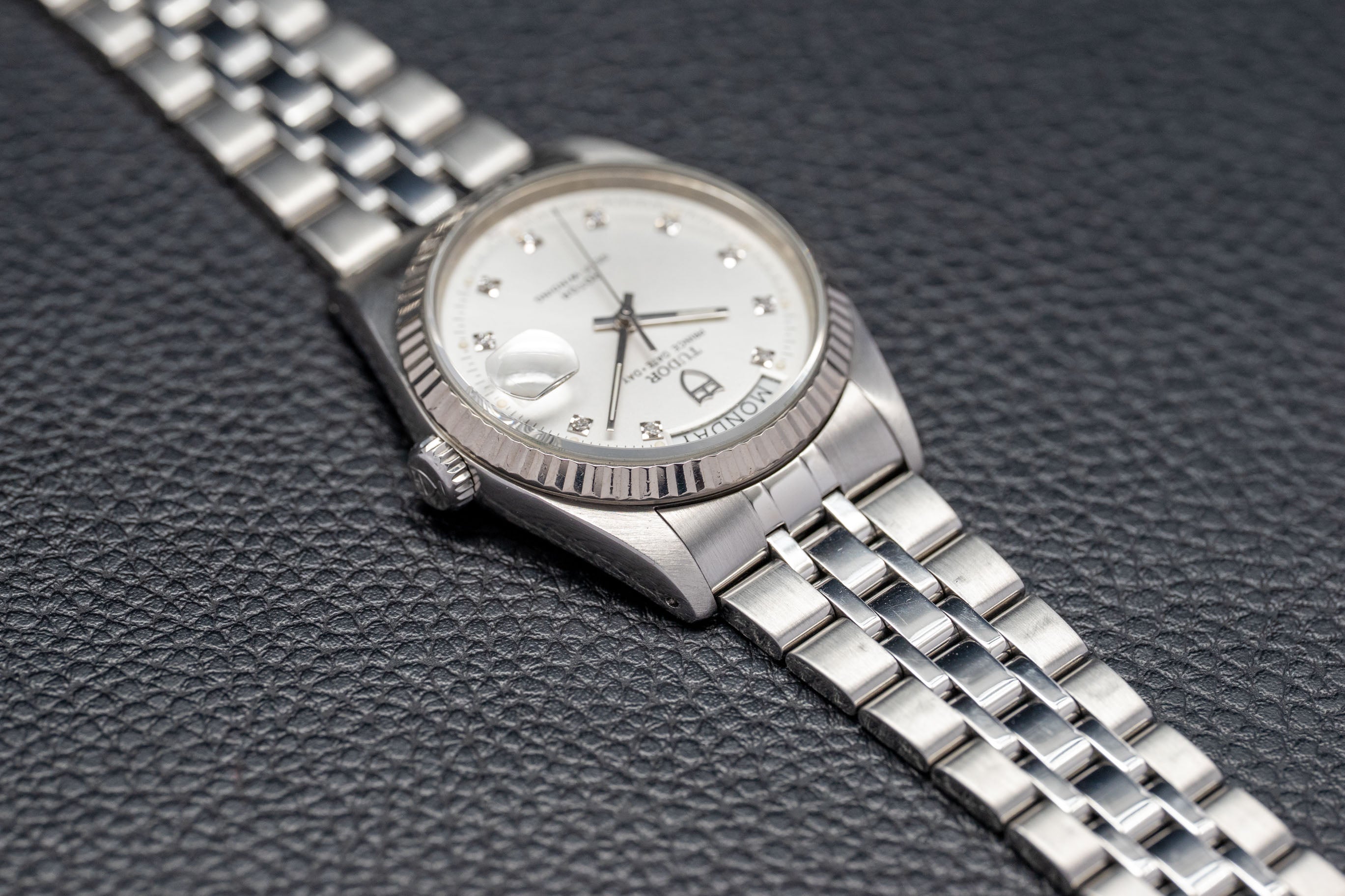 Tudor Date-Day 76214 Silver Dial 2008