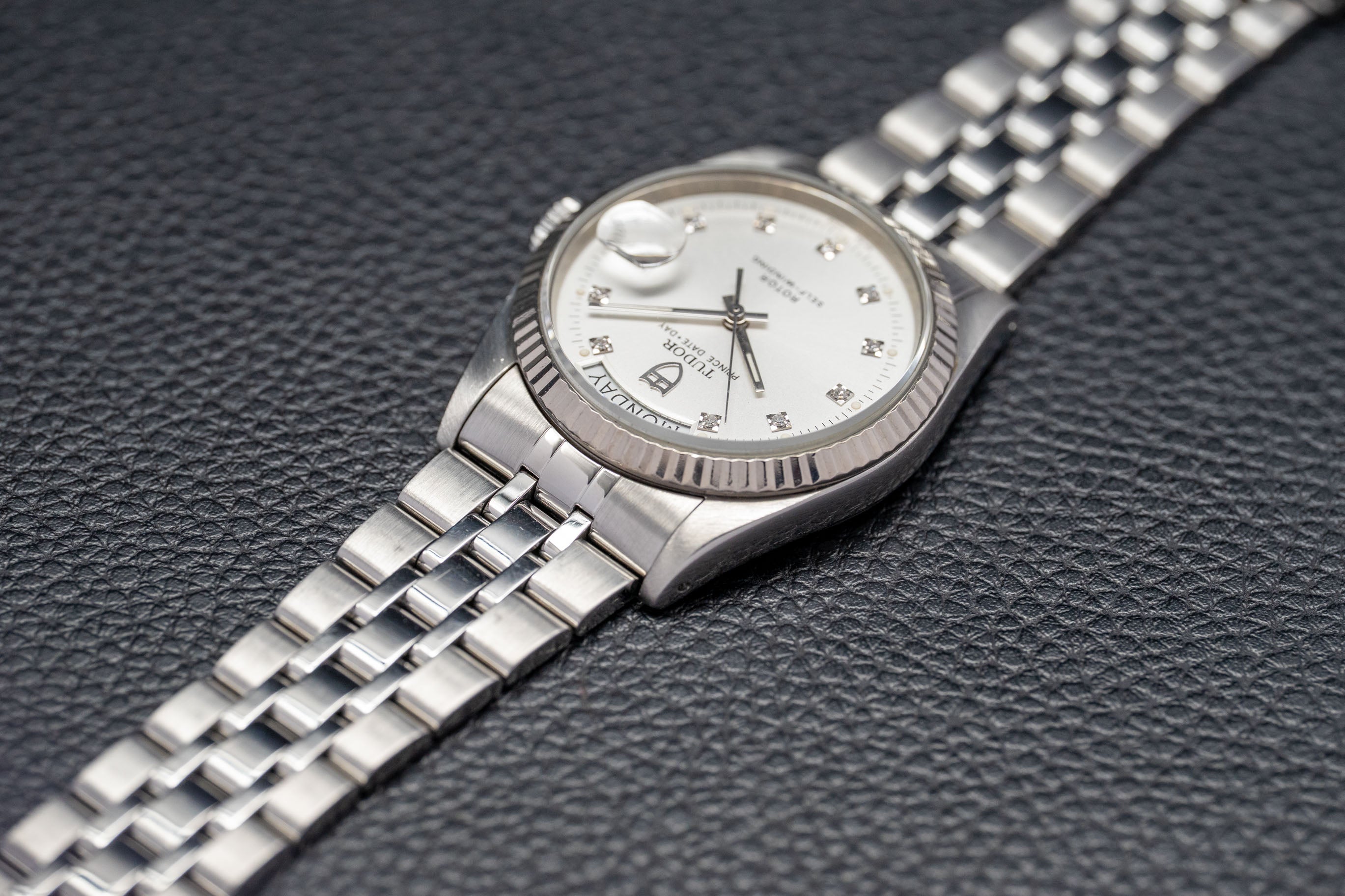 Tudor Date-Day 76214 Silver Dial 2008