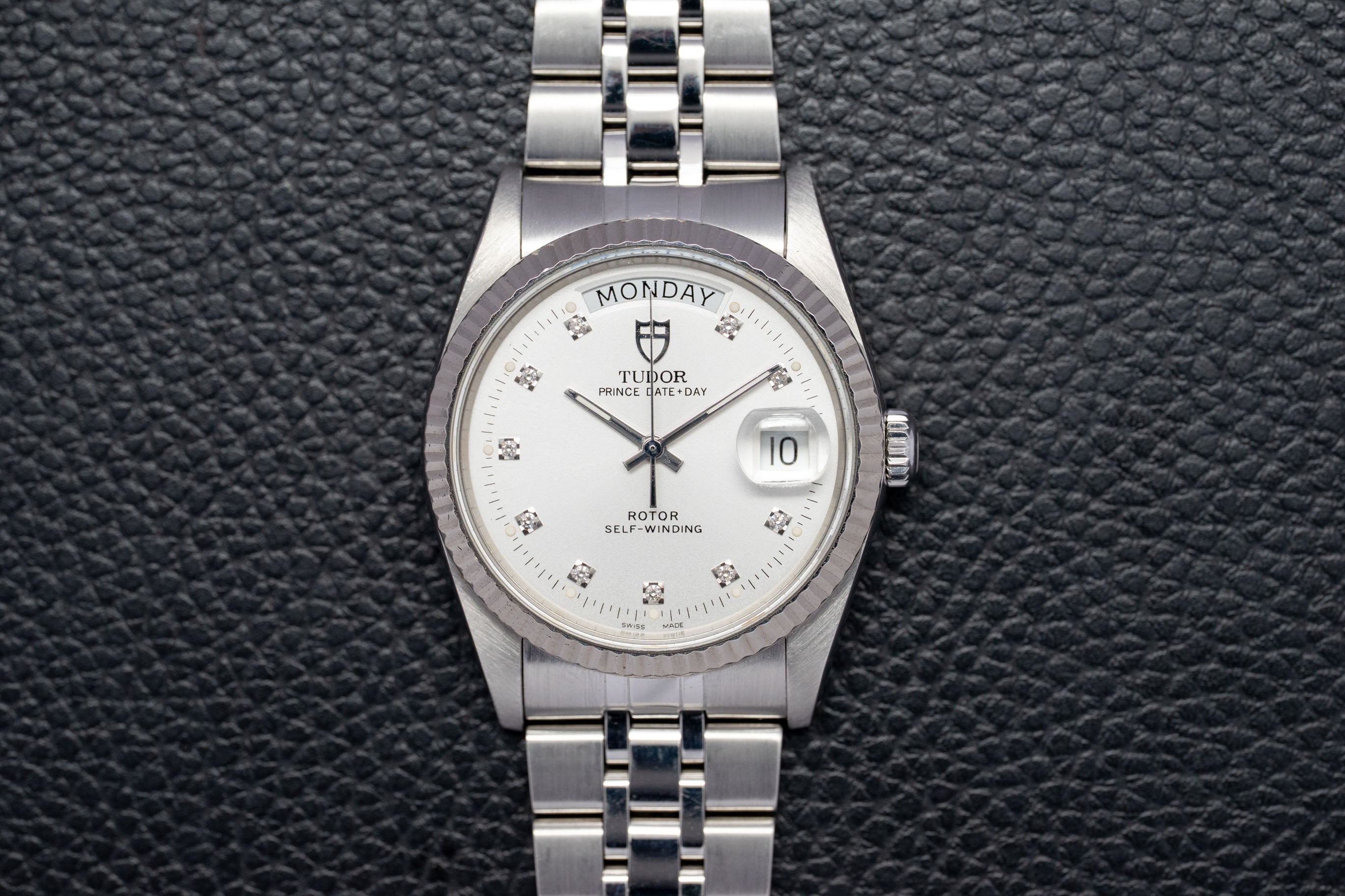 Tudor Date-Day 76214 Silver Dial 2008