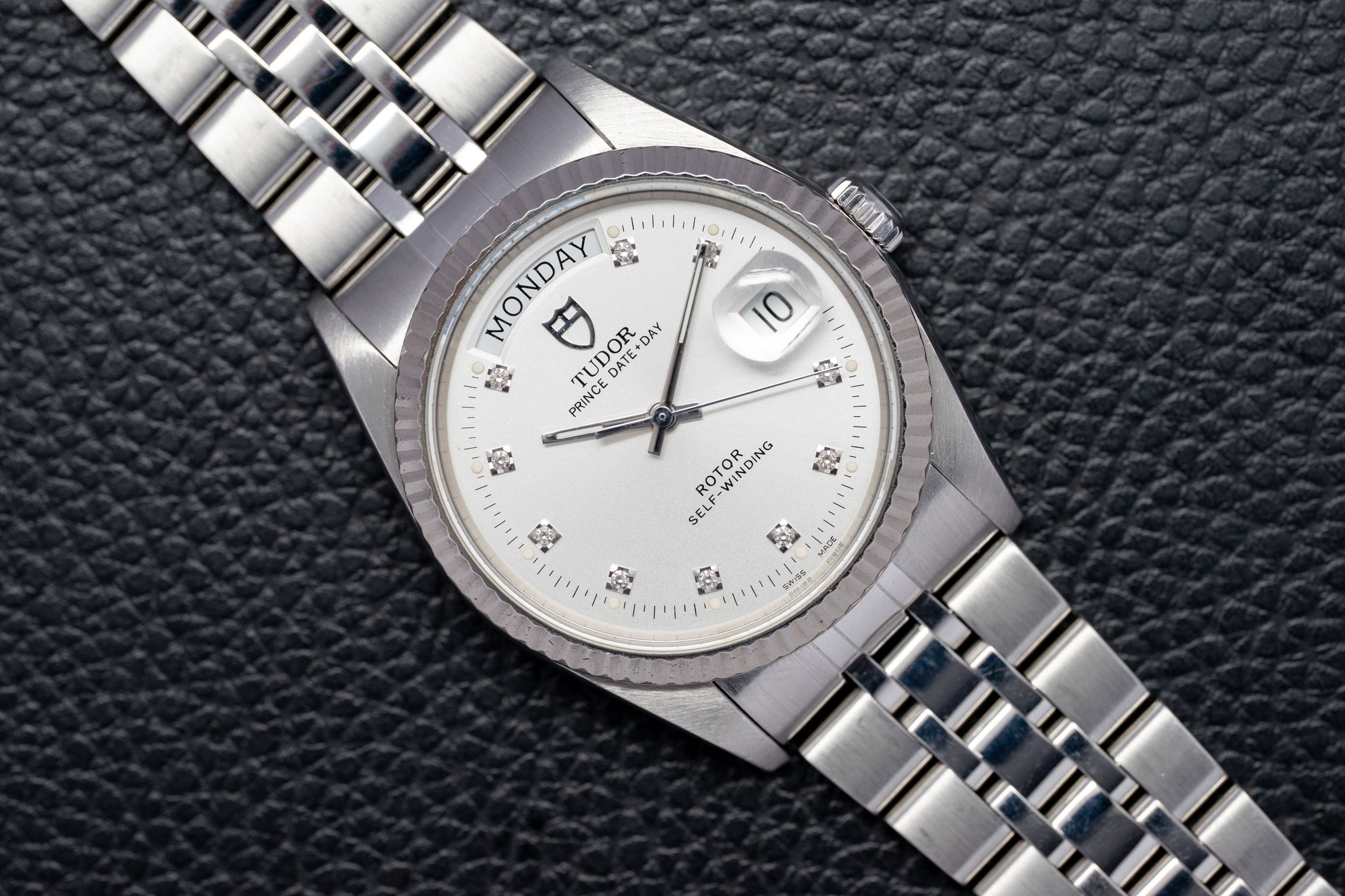 Tudor Date-Day 76214 Silver Dial 2008