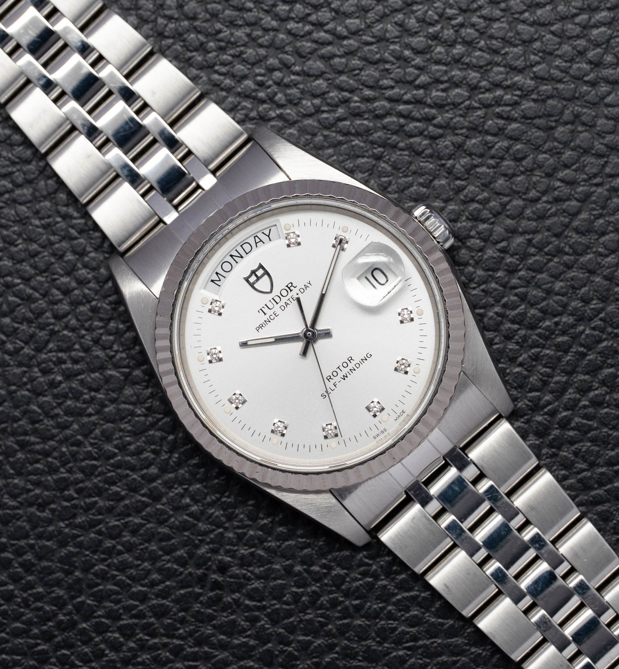 Tudor Date-Day 76214 Silver Dial 2008