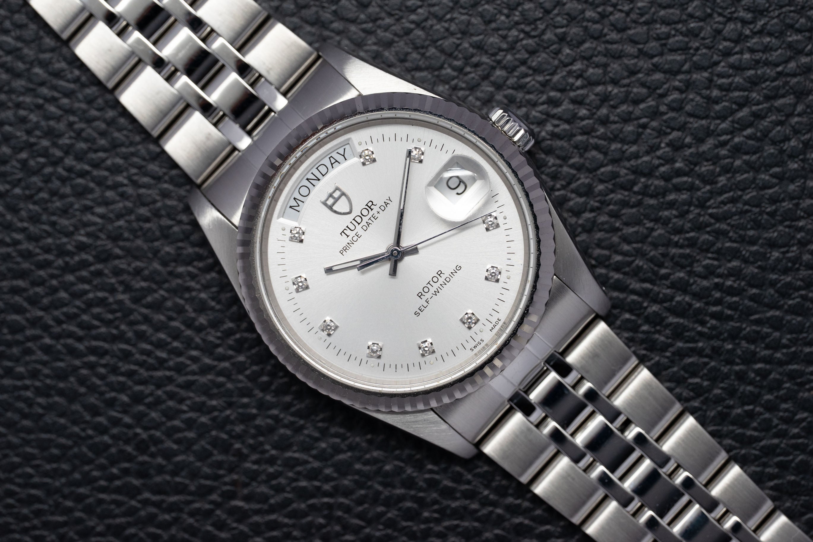 Tudor Date-Day 76214 Silver Dial 2007